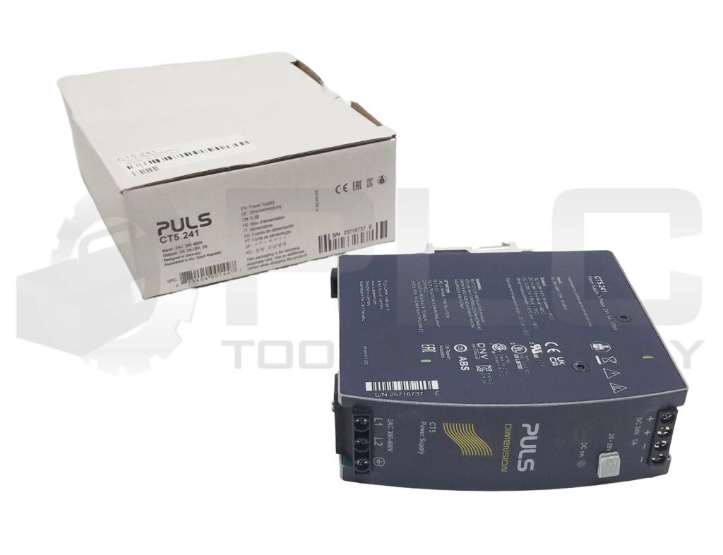 NEW PULS CT5.241 POWER SUPPLY 25VDC 5A 2PH 120W