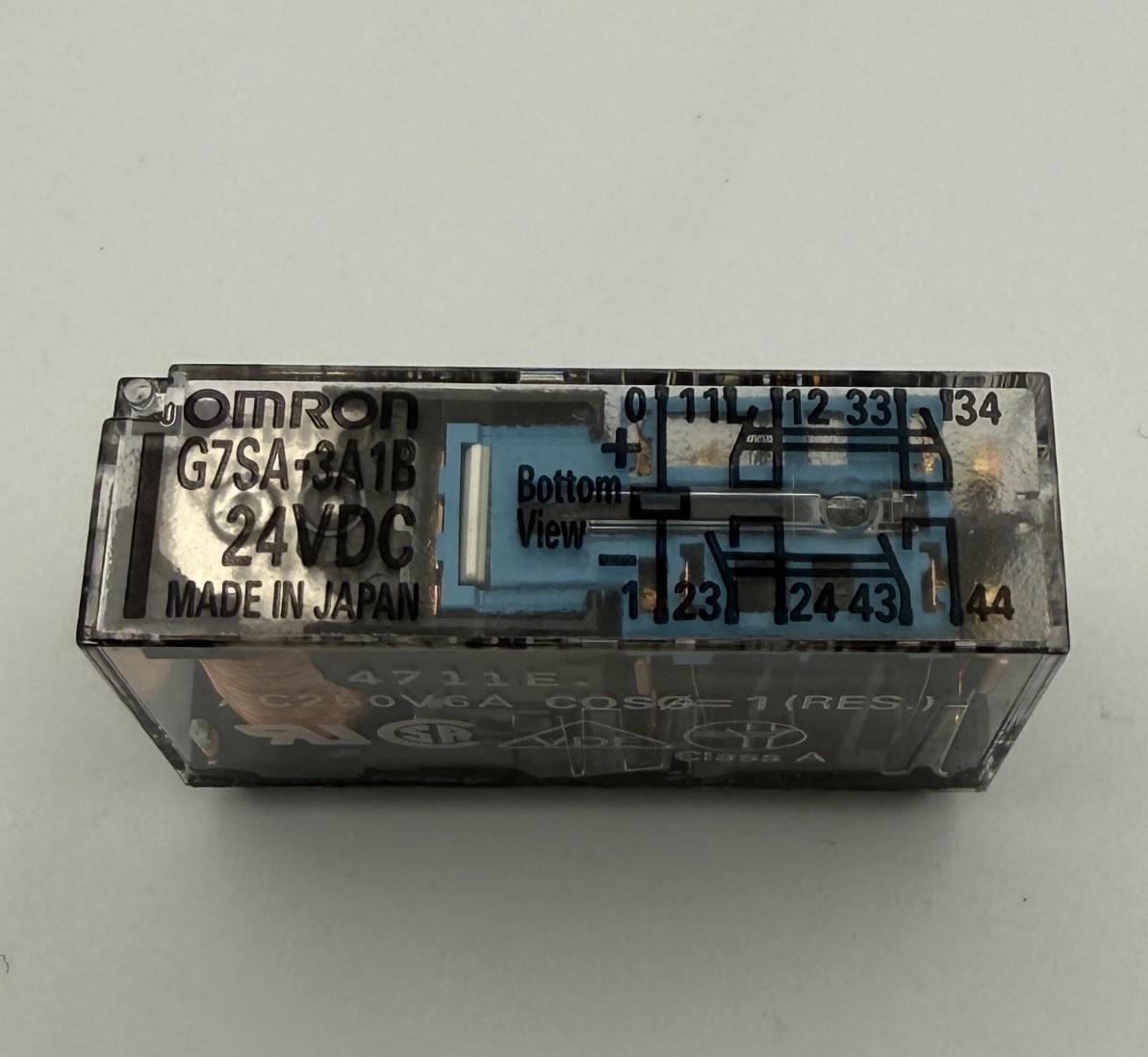 OMRON G7SA-3A1B RELAY 24VDC LOT OF (8) #00