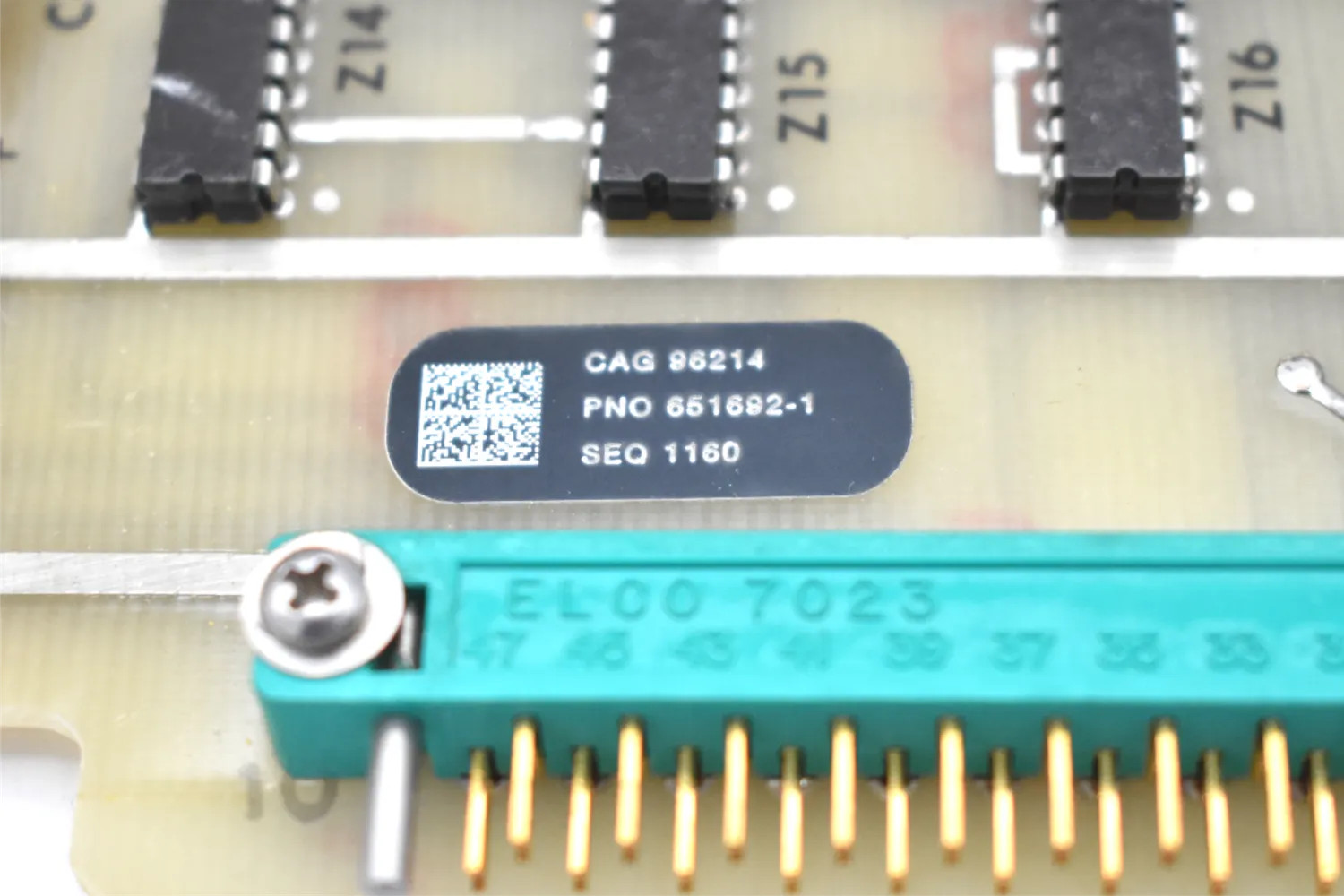 RAYTHEON CO 6516921 CIRCUIT CARD ASSEMBLY