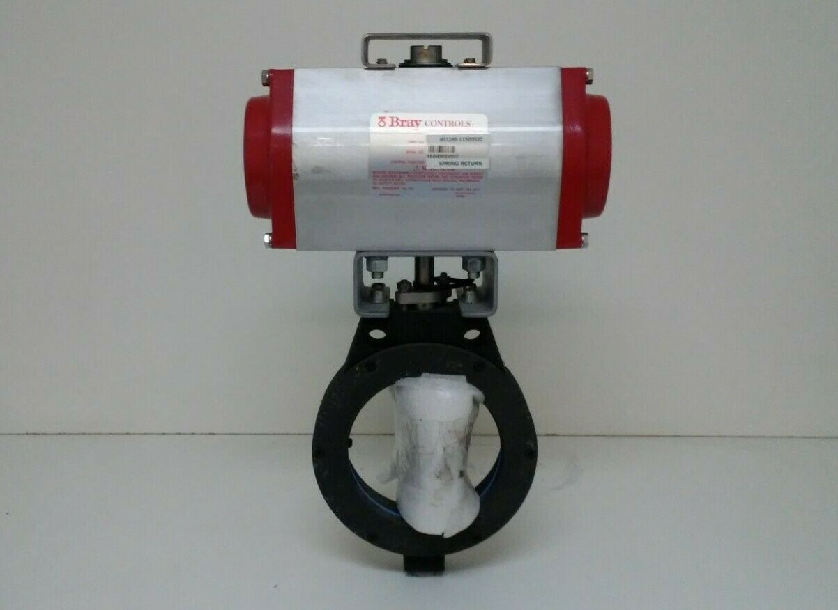 NEW OLD STOCK! BRAY CONTROLS ACTUATOR AND 6″ BUTTERFLY VALVE 931285-11320532