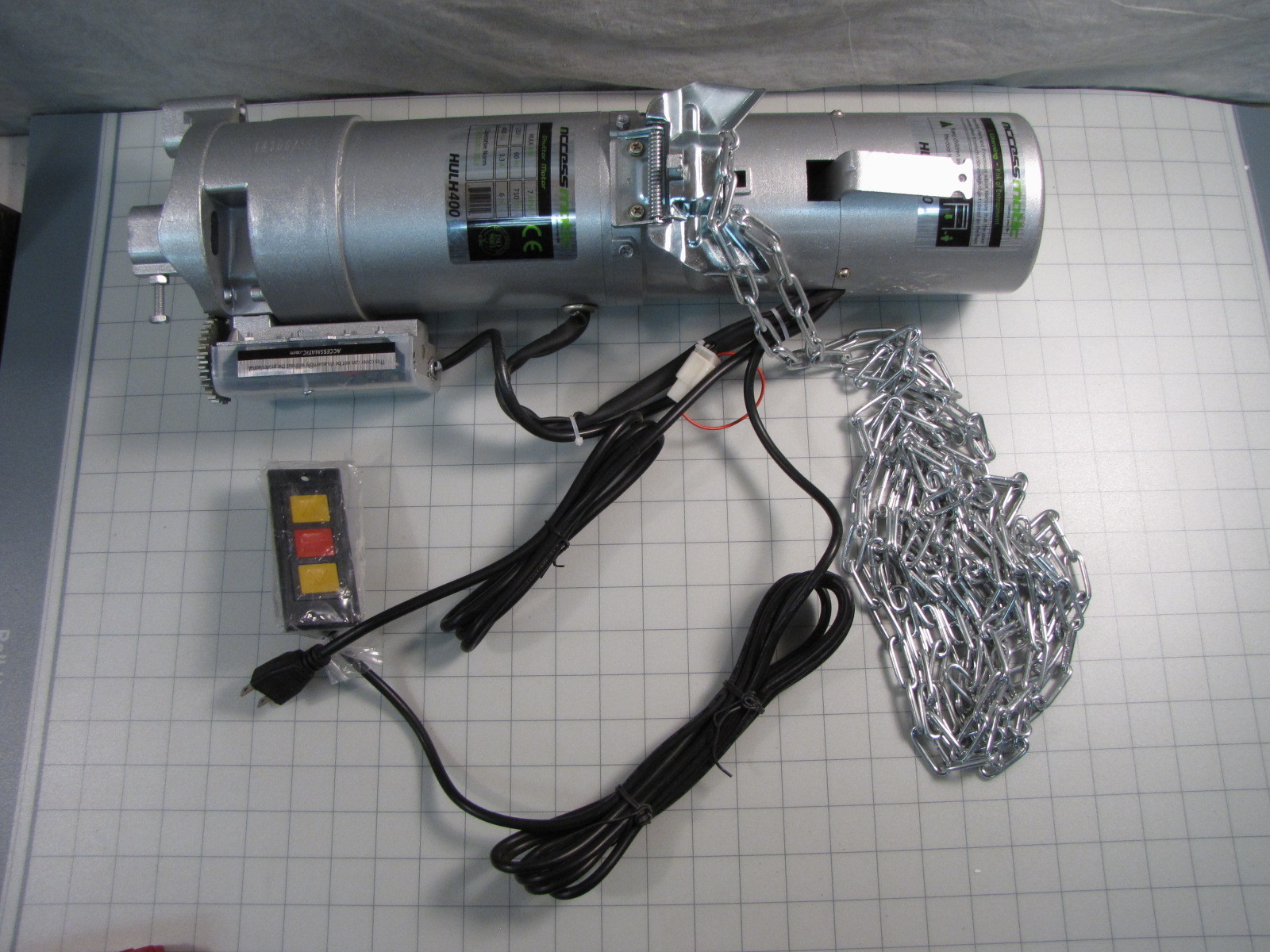 Access Matic Shutter Motor Hulk400 400KG 110V 60Hz 710W NEW – Tested
