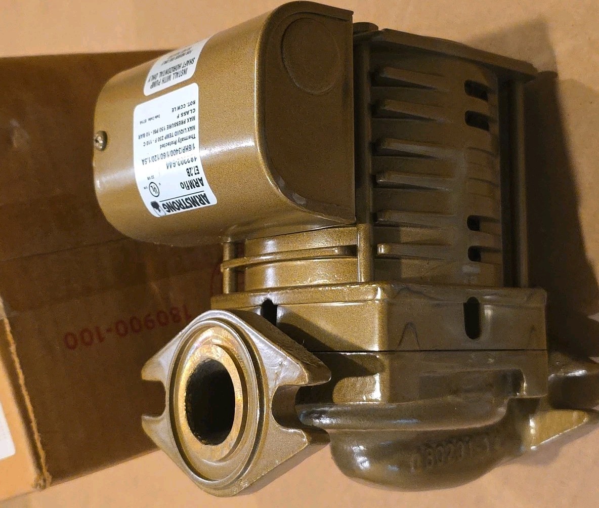 Armstrong 182202-644 1/6 HP Bronze Circulator Pump 120V