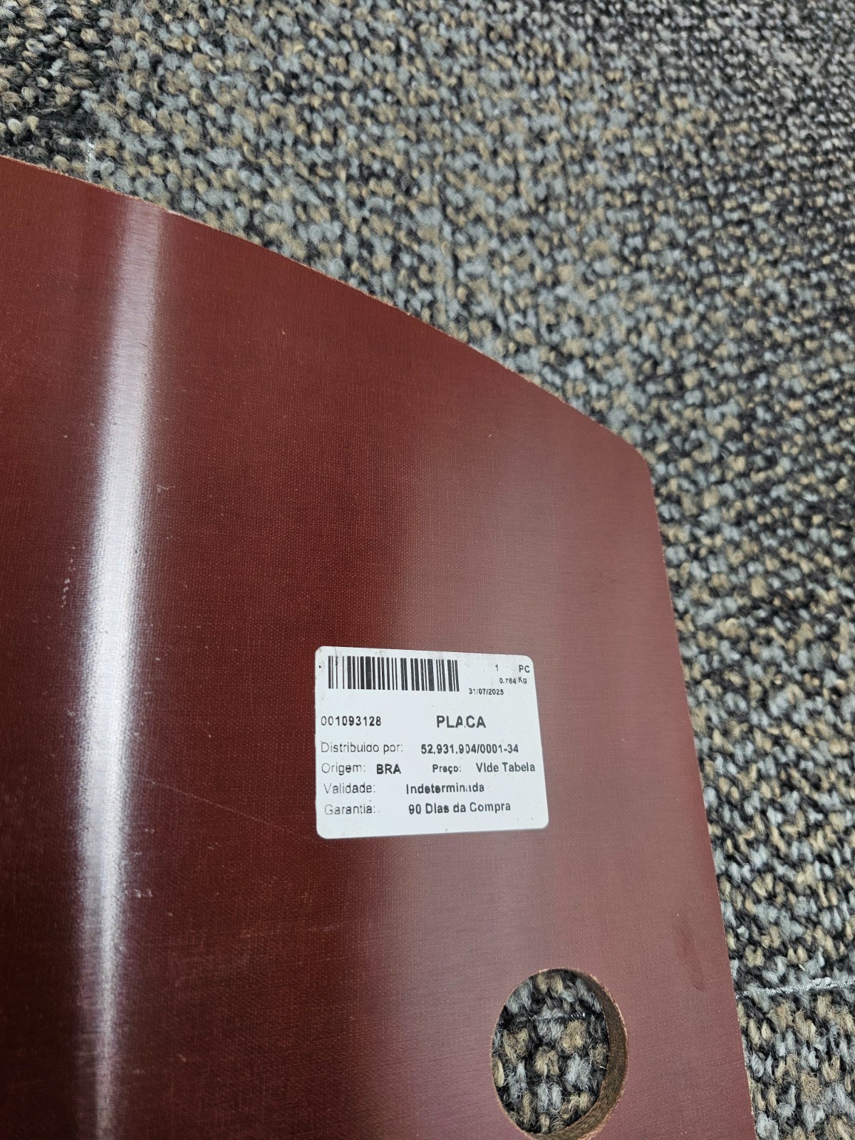 (QTY 2) 52.931.904/0001-34 Replacement Wear Plate 15-1/2″ x 9-1/4″, 001093128