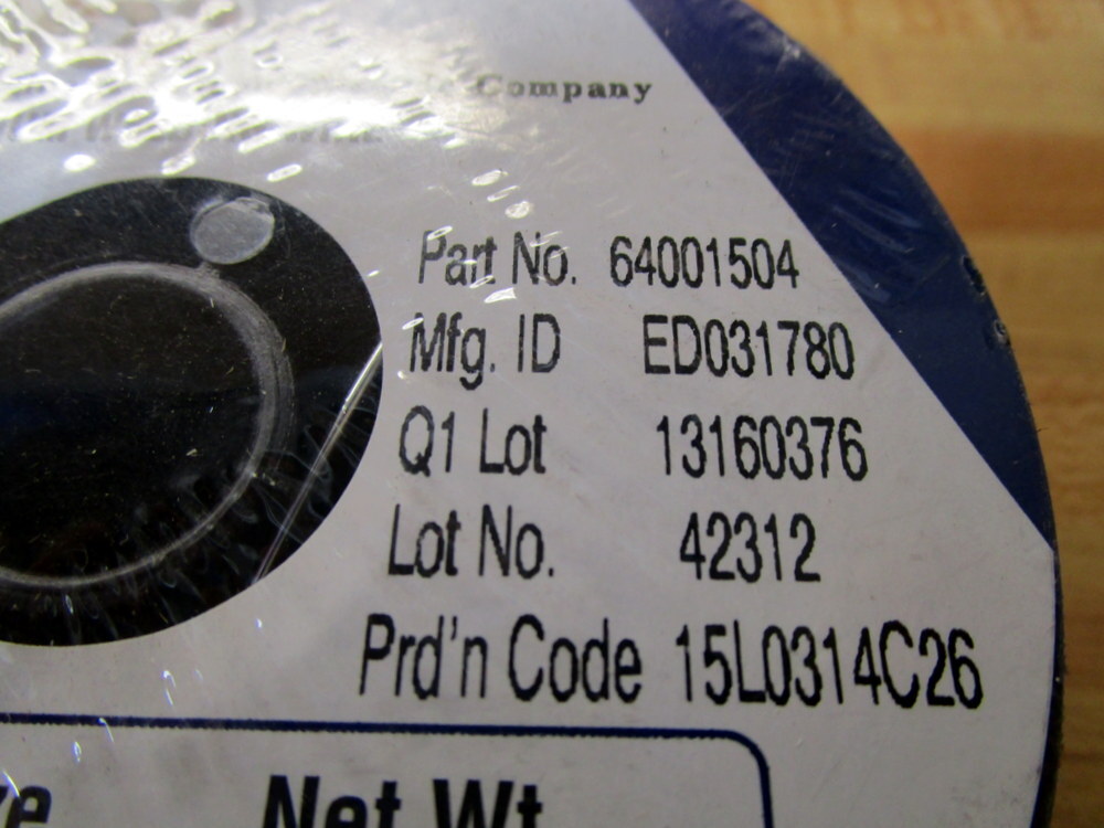 Radnor 64001504 MIG Aluminum Welding Wire ED031780
