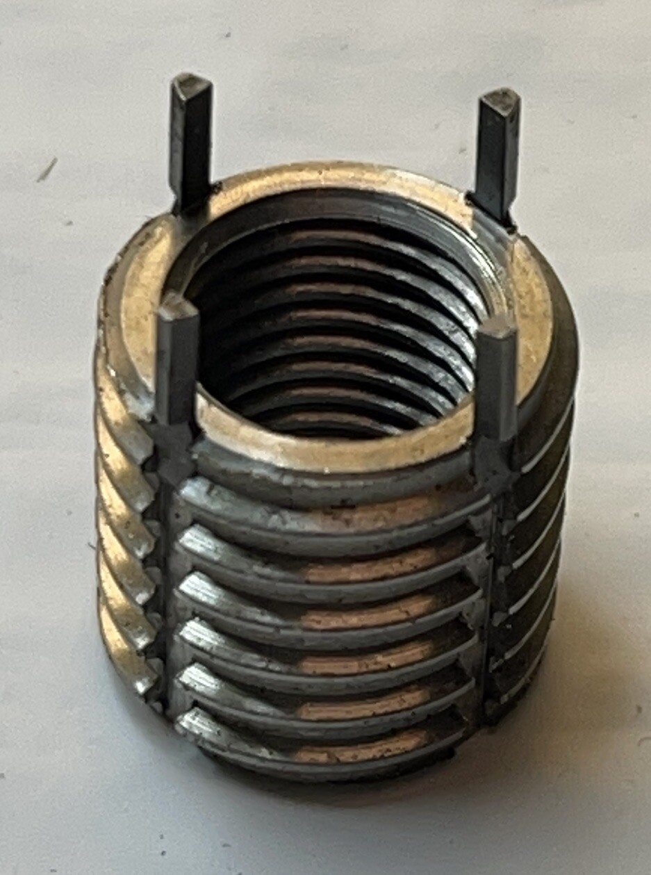 Stainless Steel Thread Locking Insert 7/16-20 Internal x5/8-11 Extnl x5/8(24M190