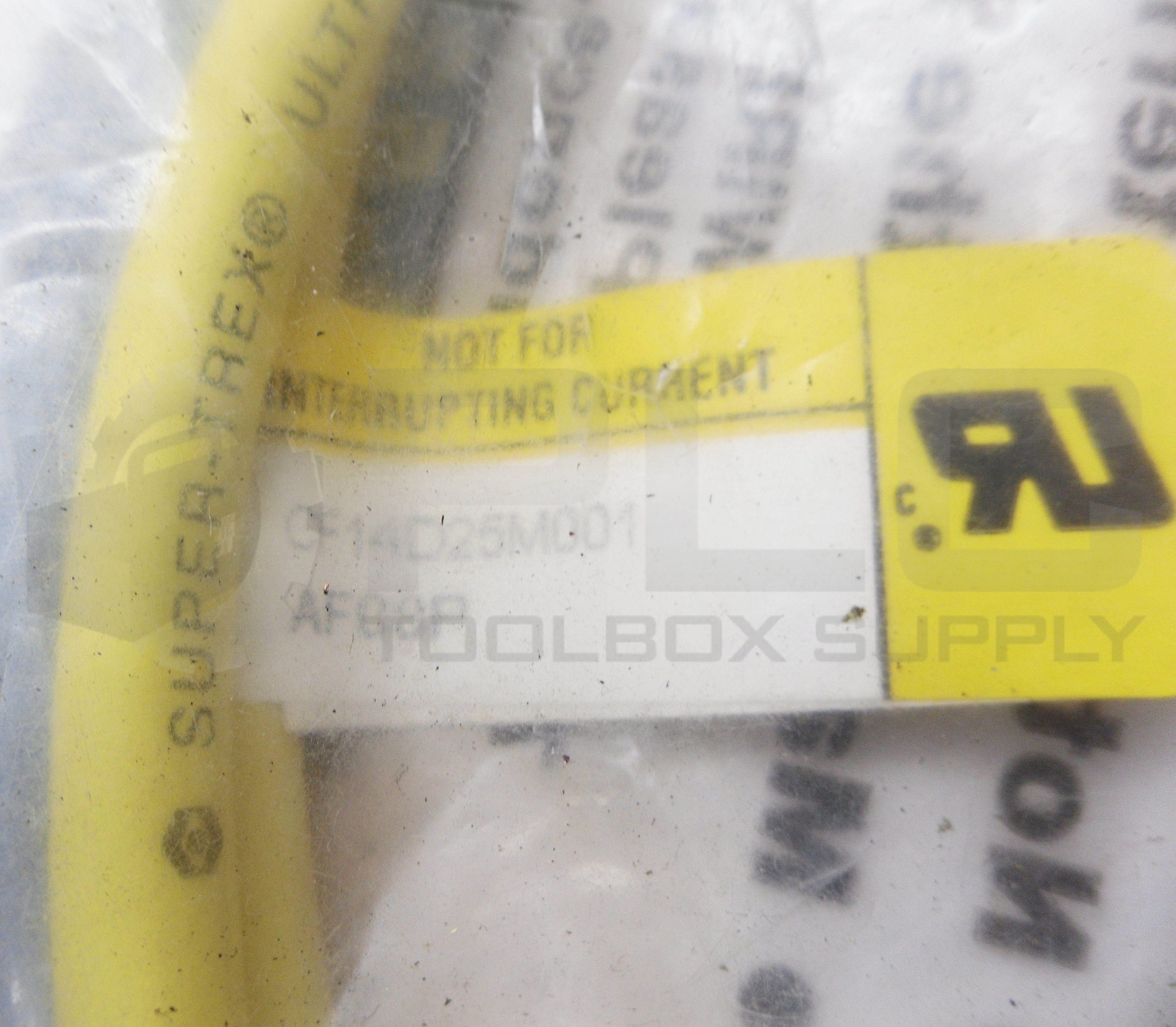 SEALED NEW TPC CF14D25M001 SINGLE ENDED CORDSET 4P FEMALE 1M