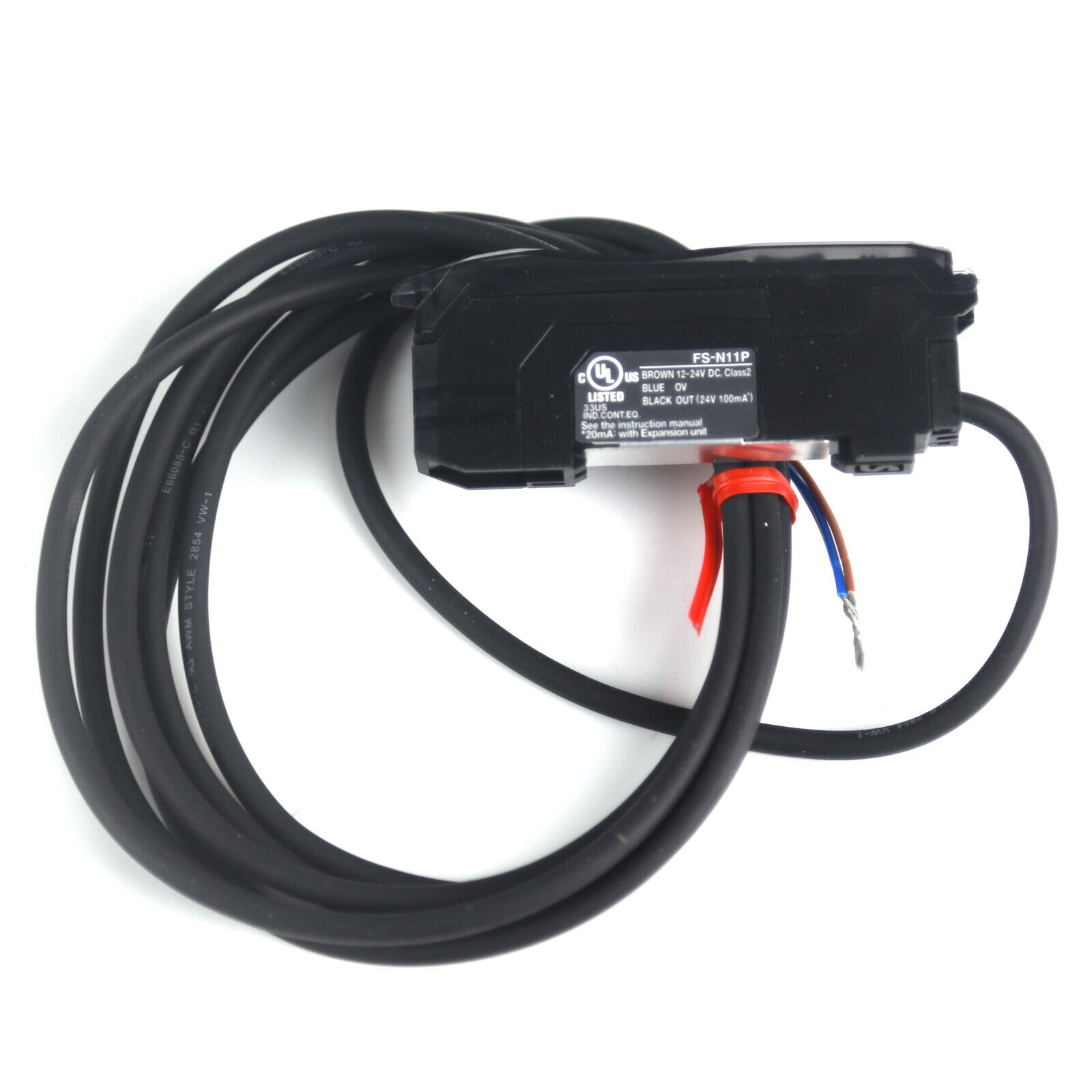 One Brand New KEYENCE FS-N11P FS-N11P Digital Fiber Optic Sensor Amplifier