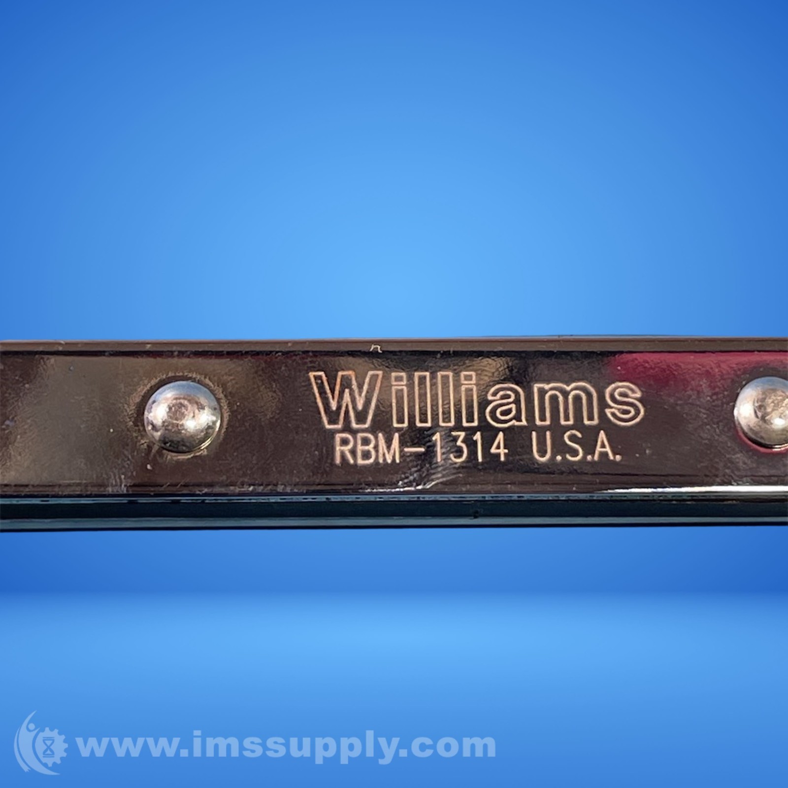 Williams RBM-1314 Double Box End Ratcheting Wrench, 13mm, 14mm FNIP