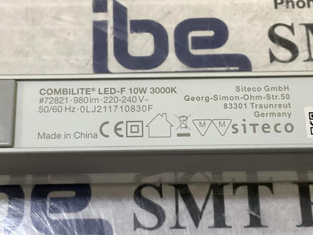 NEW Siteco Combilite Light Strip – LED-F – 10W 3000K w/Warranty