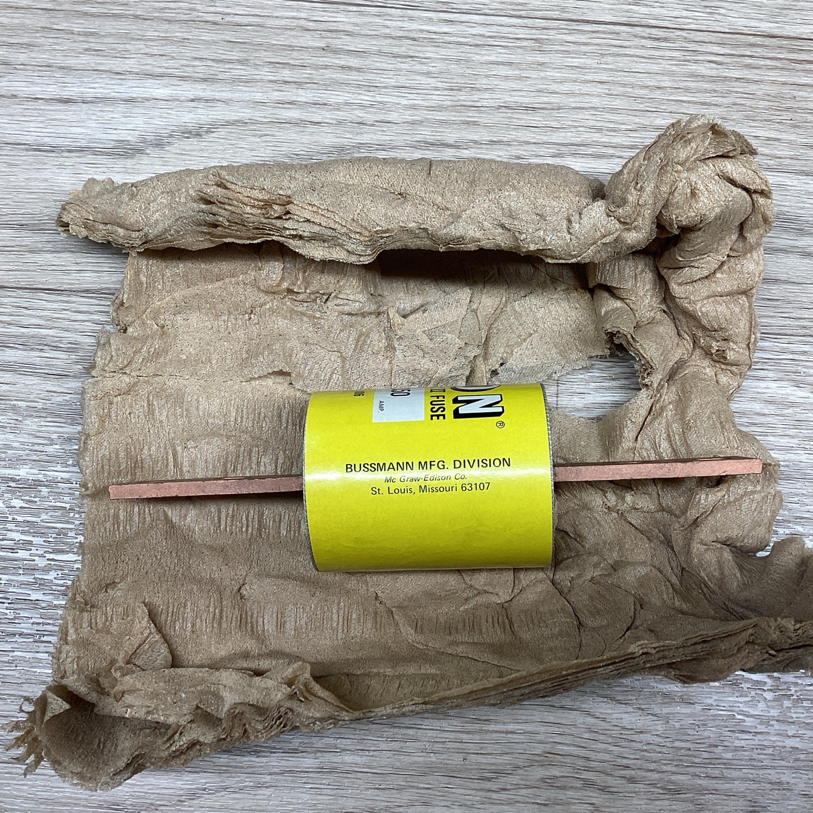 TRON FUSIBLE HRC II FUSE CGL350 BUSSMANN #821PT140*CO