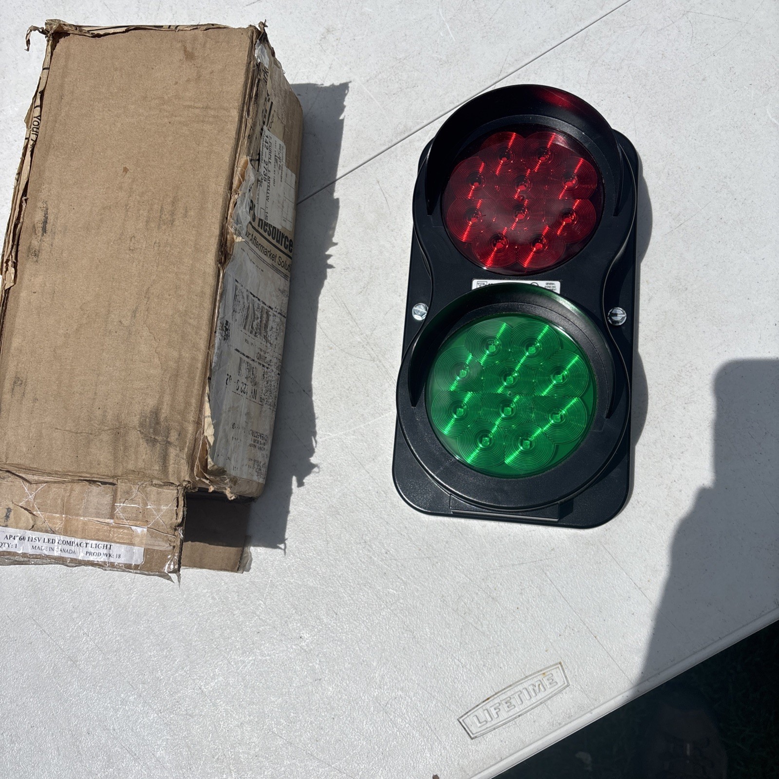 APS Traffic Control Visual Signaling Light Red & Green Truck Loading Dock LED