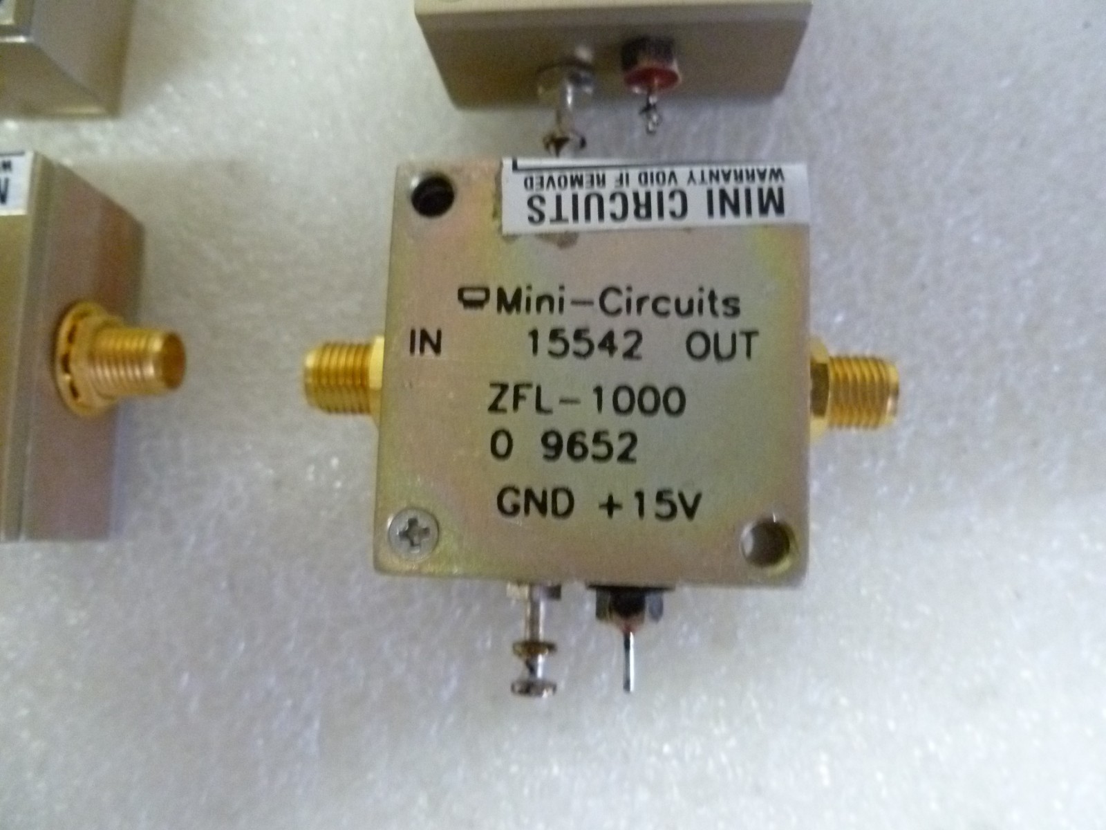 LOT OF 8 Mini-Circuits ZFL-1000 Coaxial Low Power Amplifier