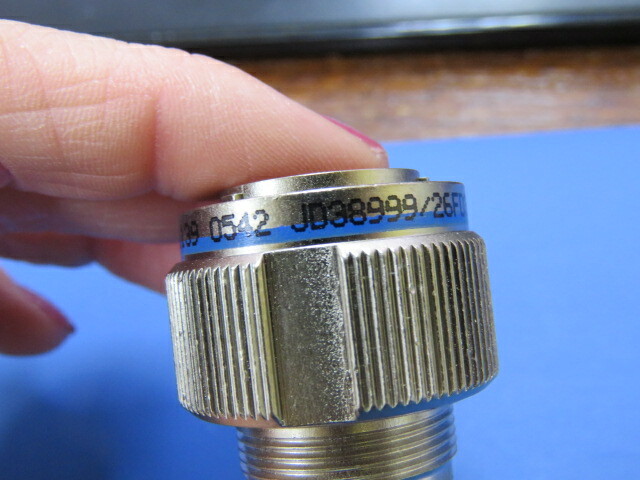 DEUTSCH D38999/26FD35PN Qty of 1 per Lot 37 Position Circular Connector Plug,