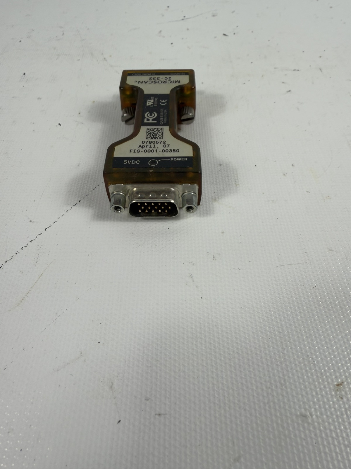 Microscan Interface Connector – IC-332 – FIS-0001-0035G, 0780571
