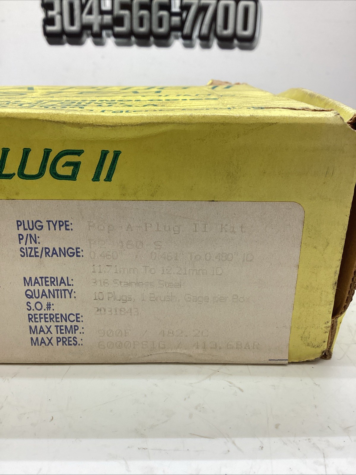 EST Group Inc. P2-160-S Pop-A-Plug II Kit NIB Sealed