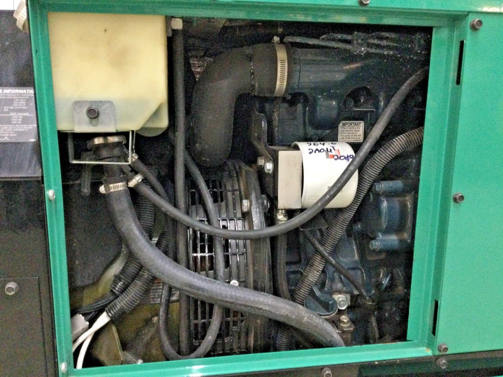 Cummins Onan 12HDKCD-2209G Commercial QD 12kW Diesel Generator 120/240V