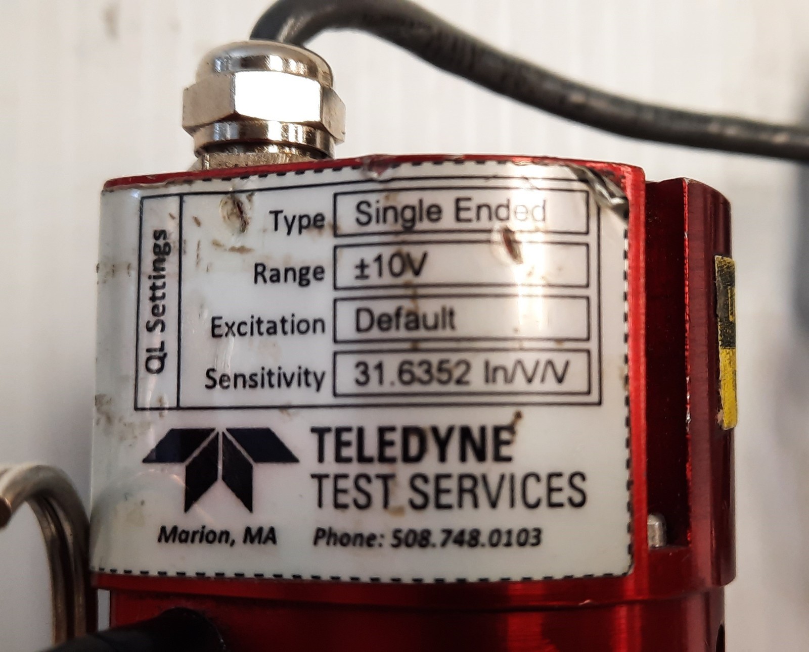 Celesco MT2A-30#-14-10K-C1A Teledyne # 160080-30 Cable Actuated Sensor