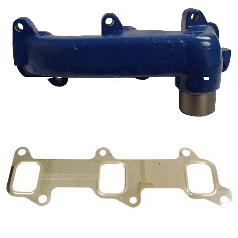 C5NE9430A Horizontal Exhaust Manifold Fits Ford Tractor 2000 3000 4000 4000S