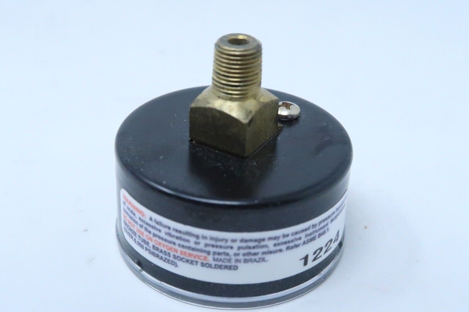 1 new Ashcroft 20W1005-H-01B Vacuum Gauge, 2″ Diameter