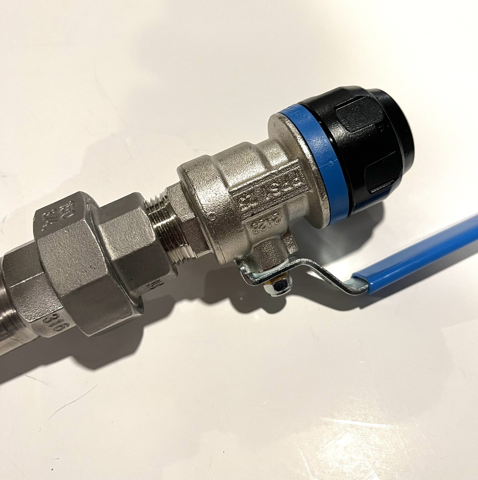 HOSE MASTER CA316U NSNP | 3/4” Steel Braided Hose | NEW | Fittings Included