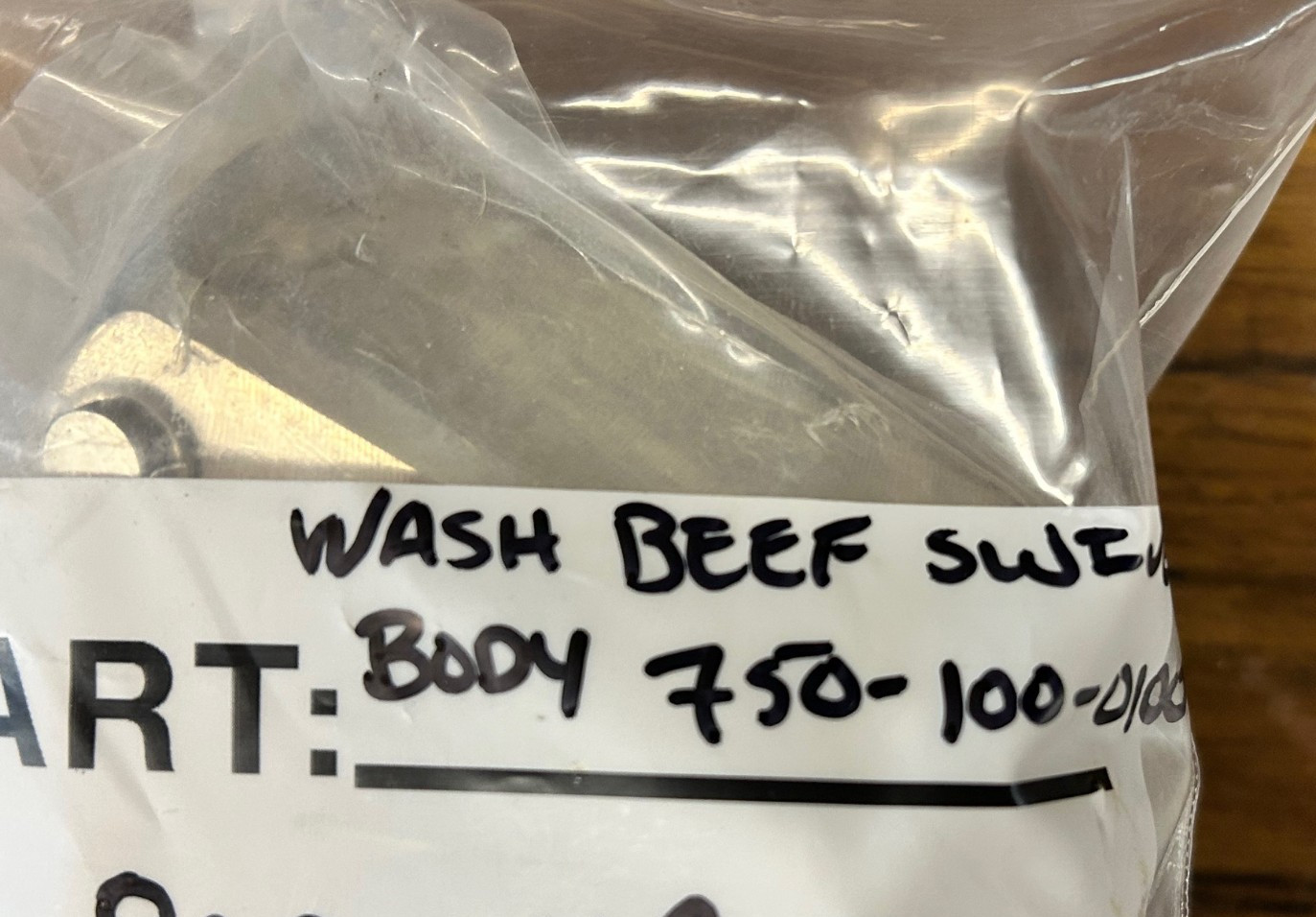Cary 750-100-0100 286 17 Beef Wash Swivel 3 pcs