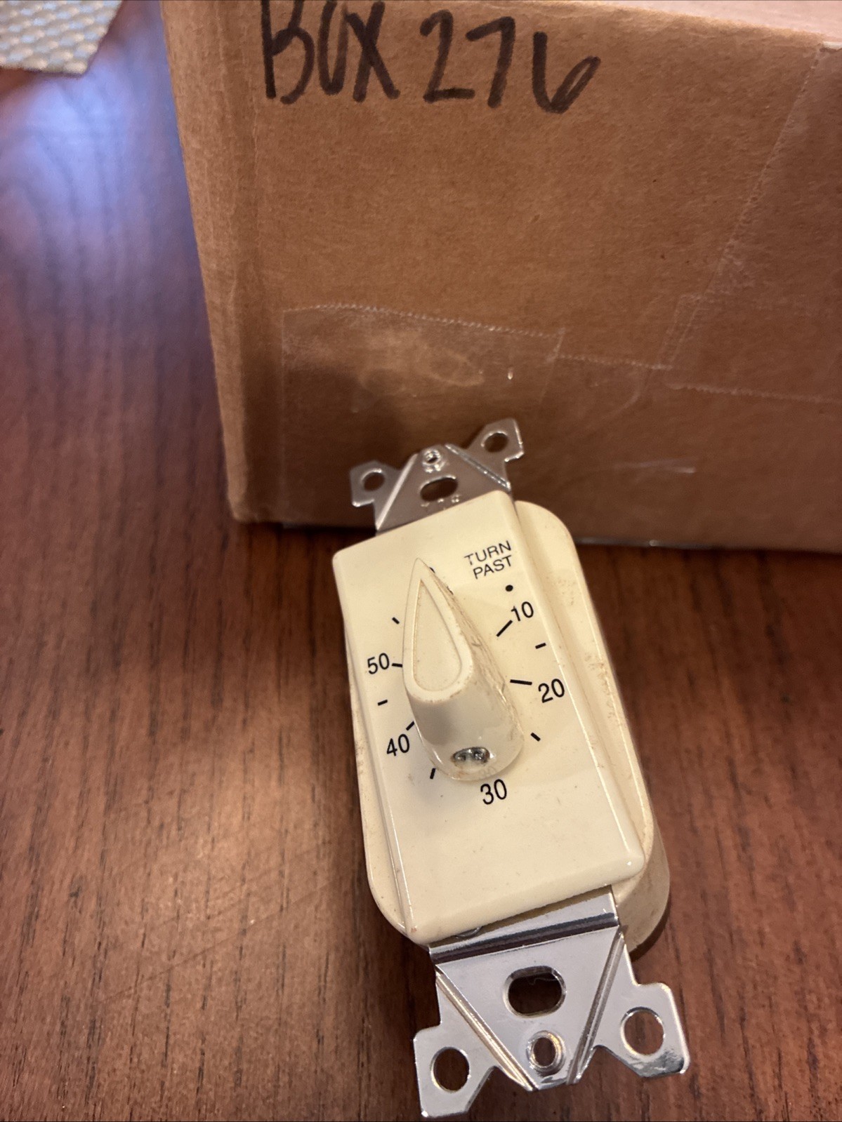 Tork A560m Spring-Wound Timer, Range 0 To 60 Min.