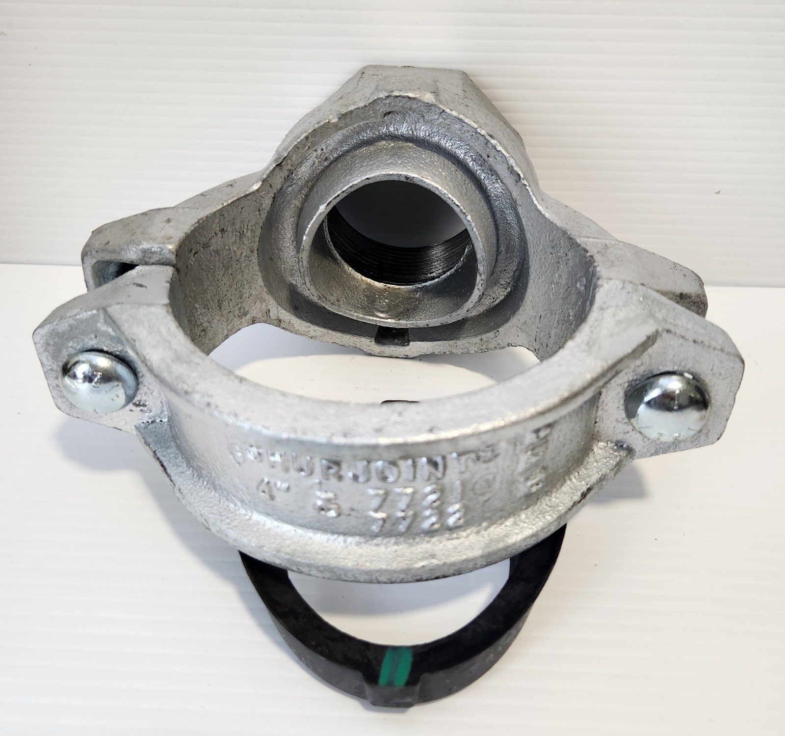 4″ X 2-1/2″ GALVANIZED MECHANICAL TEE MODEL: 7721 BRAND NEW ( ON SALE DAY)