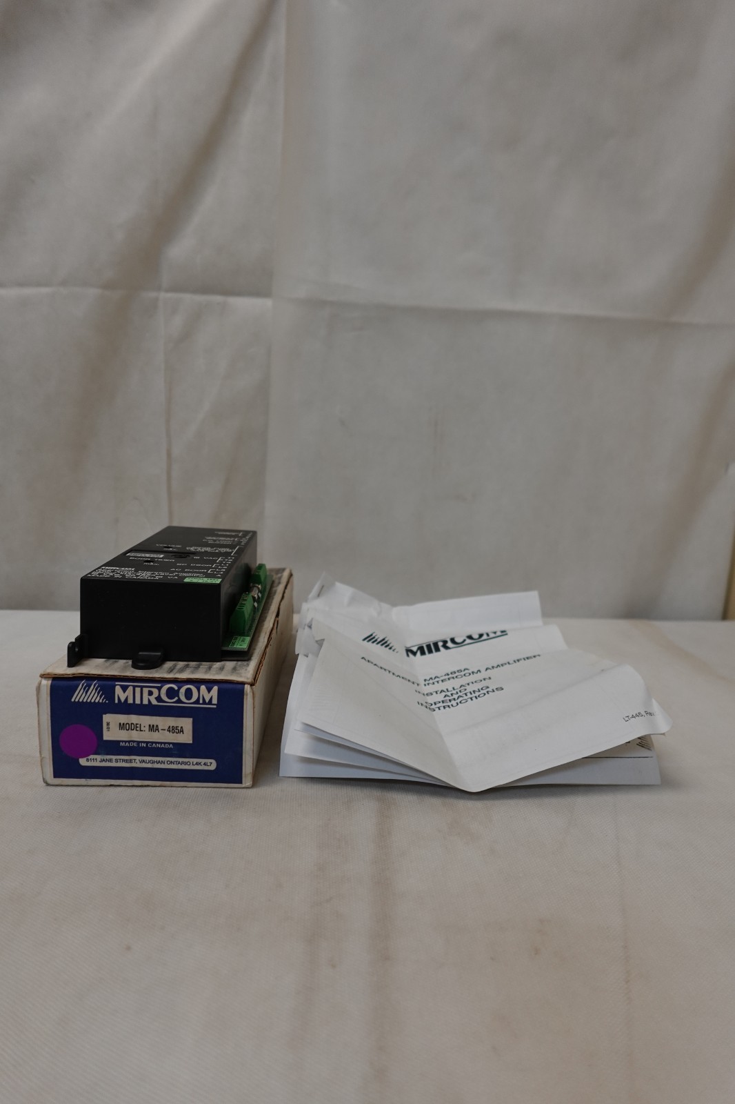 Mircom Apartment Intercom Amplifier Automatic Level Contol MA-485A