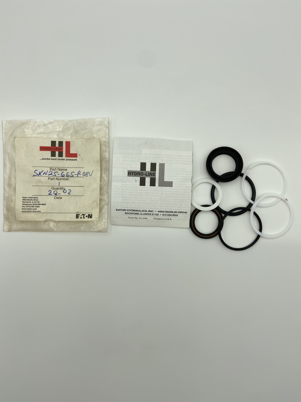 Hydro Line (Eaton) – Rod Seal Kit – SKN25-665-P-08V – Genuine-New