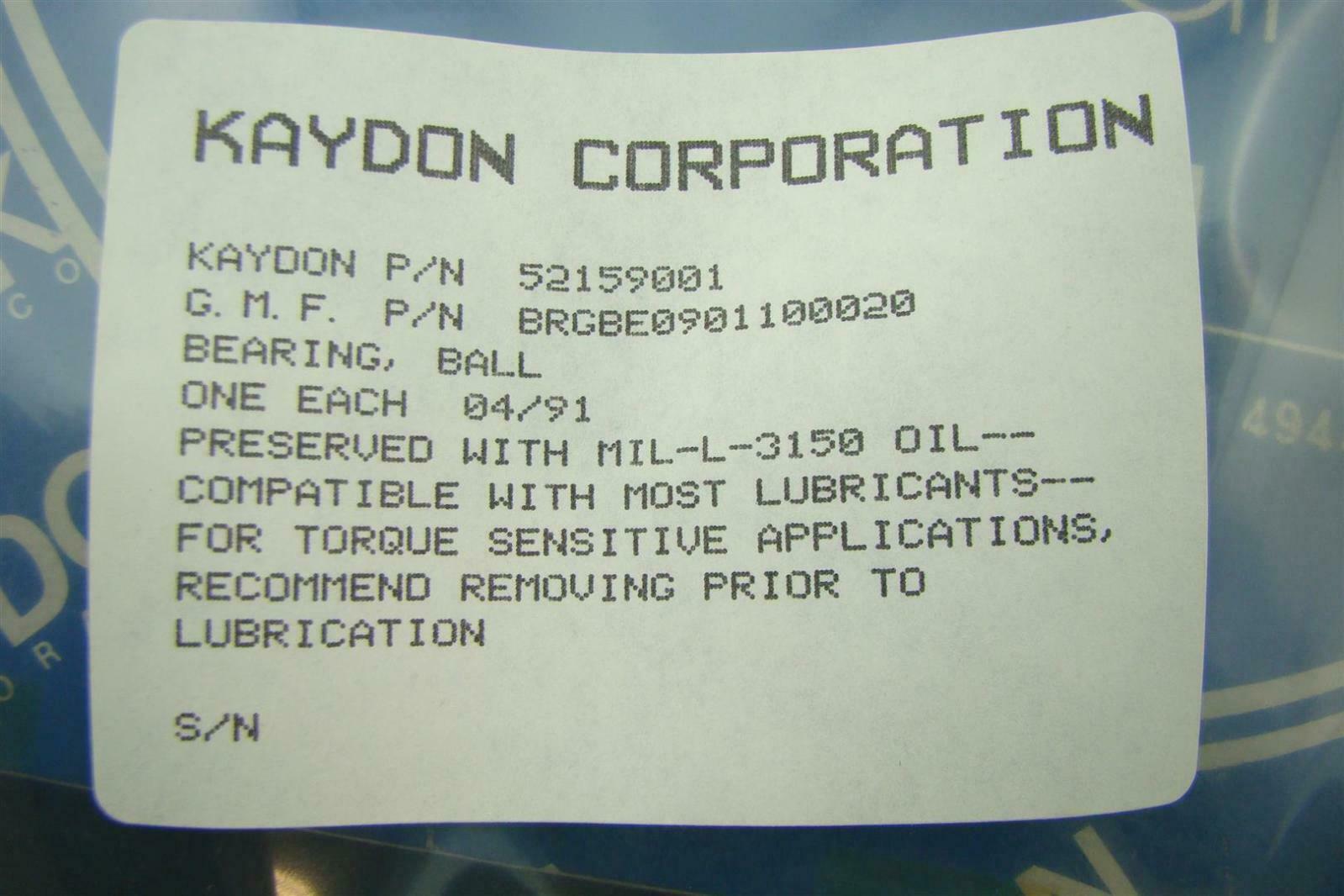 Kaydon Row Ball Bearing 52159001