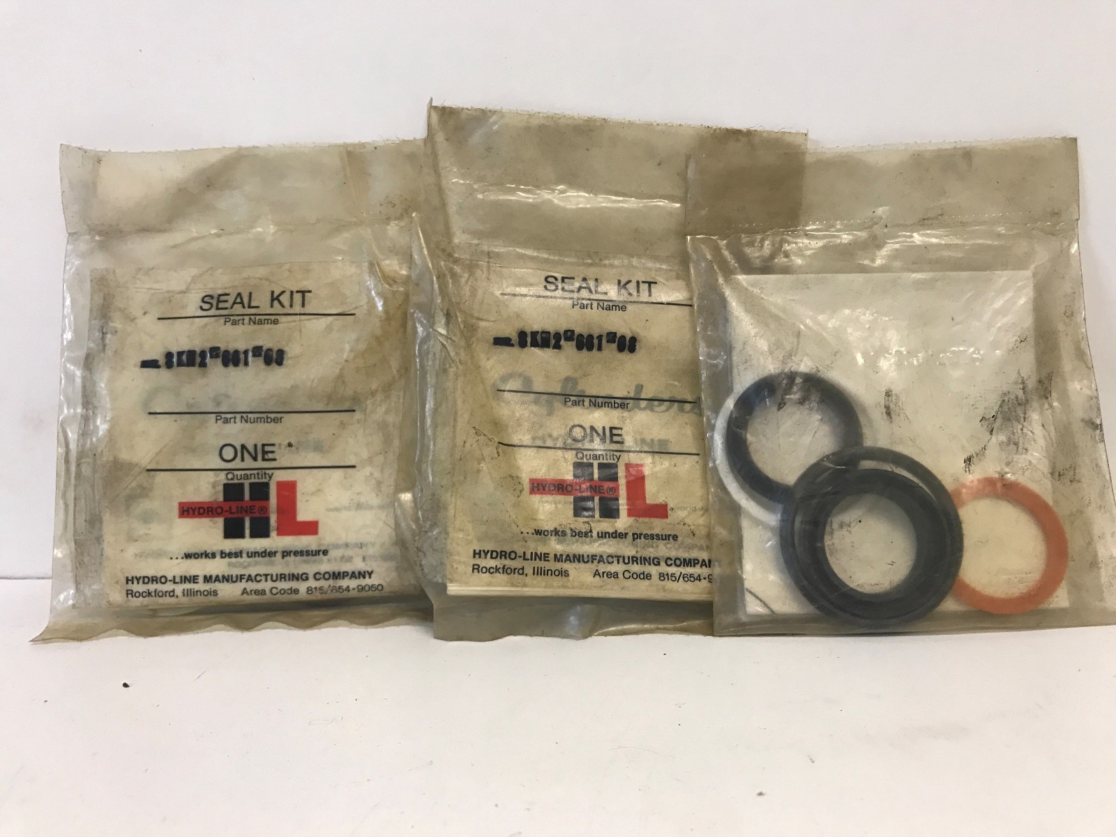 LOT OF (3) NEW IN BAG! HYDRO-LINE SEAL KIT SKN2-661-08