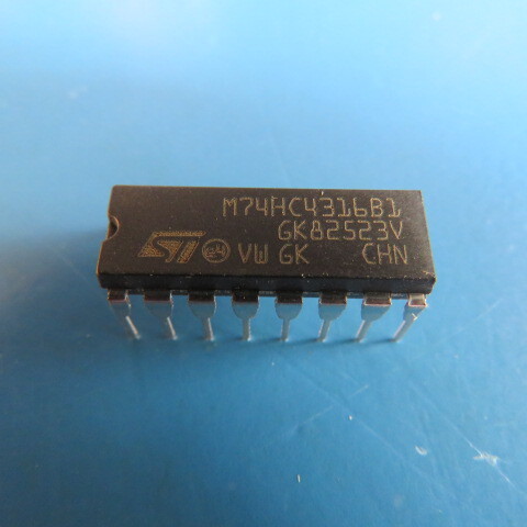 ST MICROELECTRONICS M74HC4316B1R Qty of 25 per Lot 4 Circuit IC Switch 2:1 70Oh
