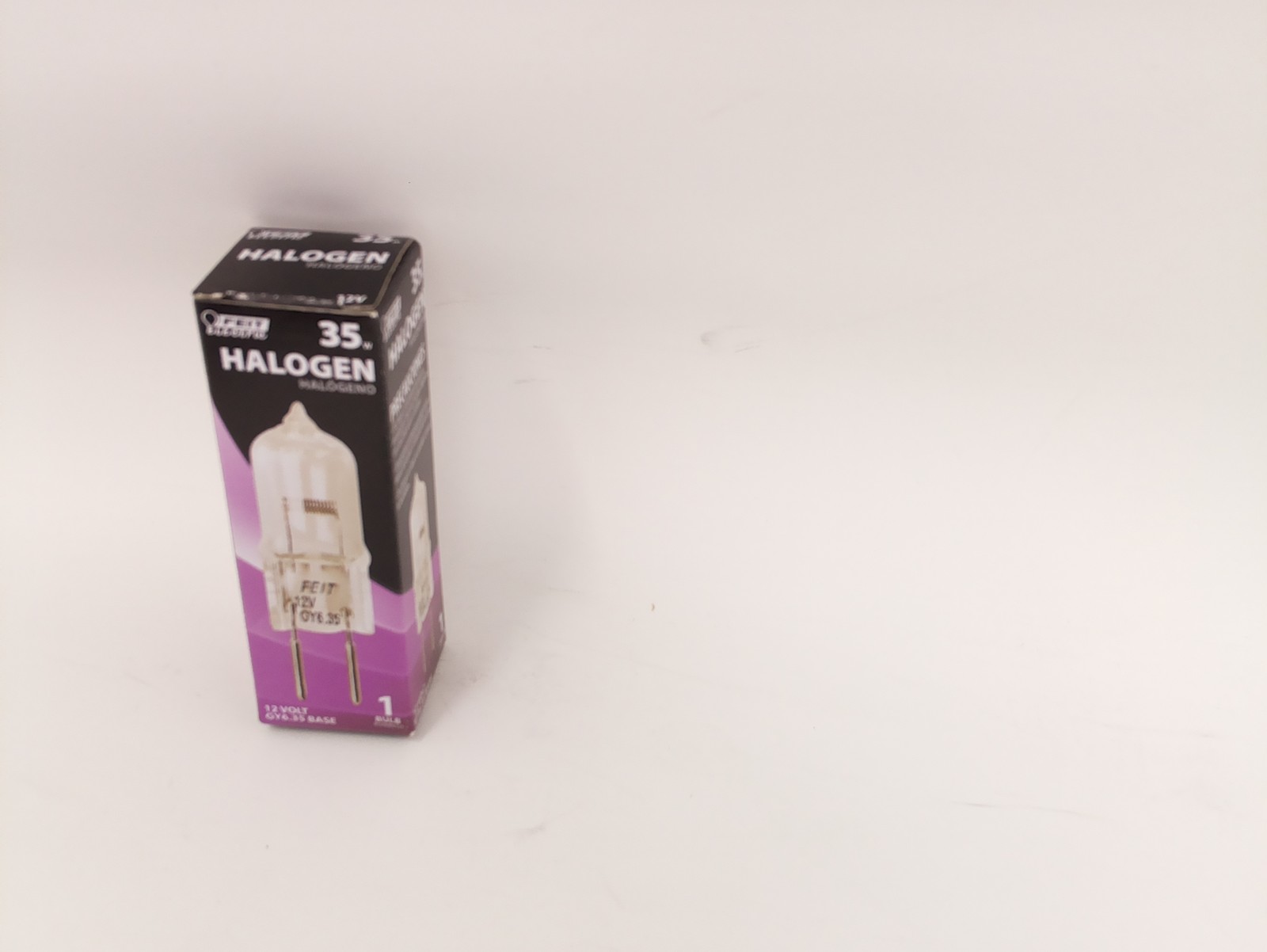 Feit Electric BPQ35T4 35-Watt T4 Halogen Bulb with Bi-Pin Base, Clear