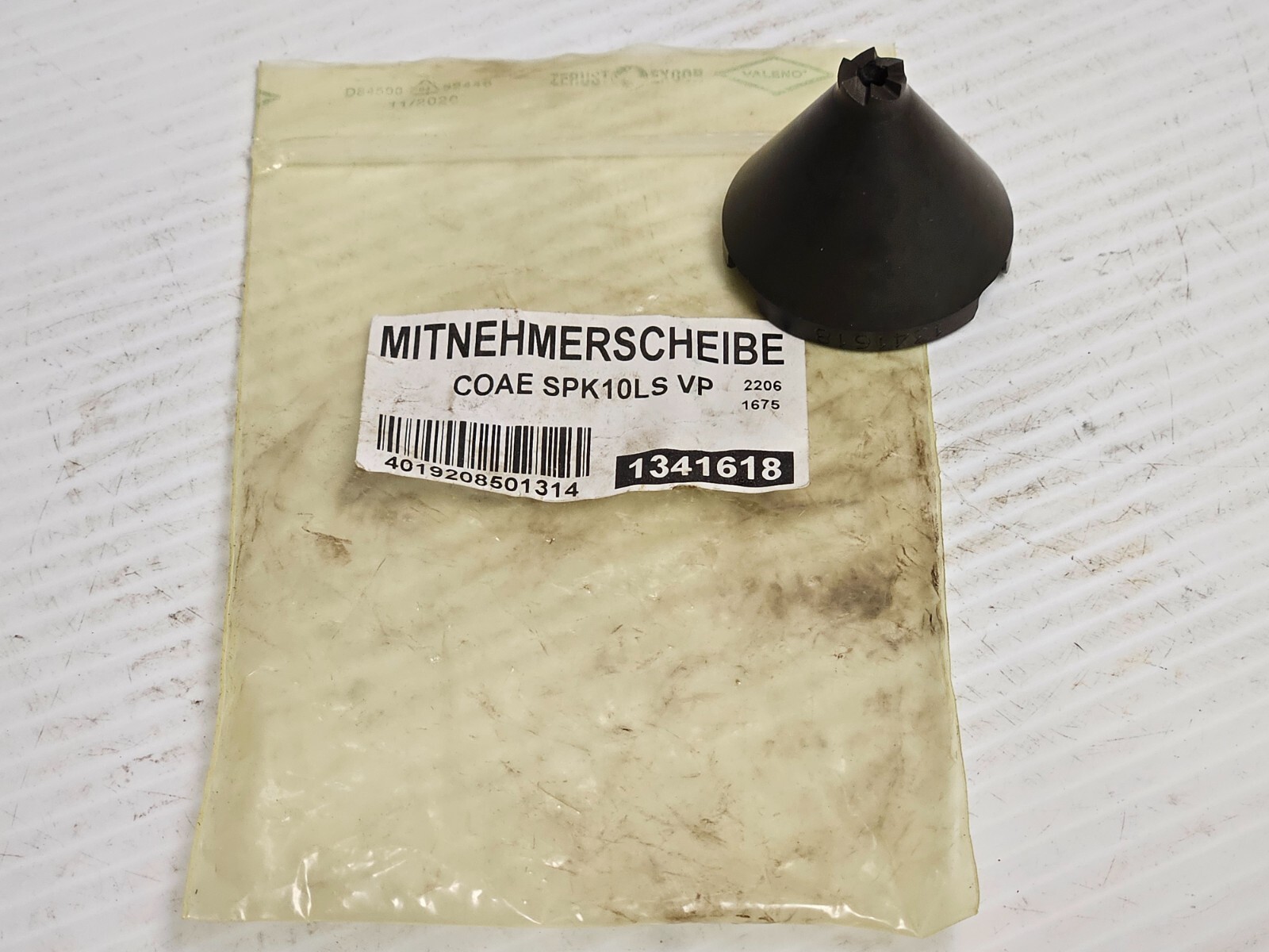 ROHM MITNEHMERSCHEIBE DRIVE CONE FACE DRIVER DISC 1341618 COAE SPK10LS VP 10LS