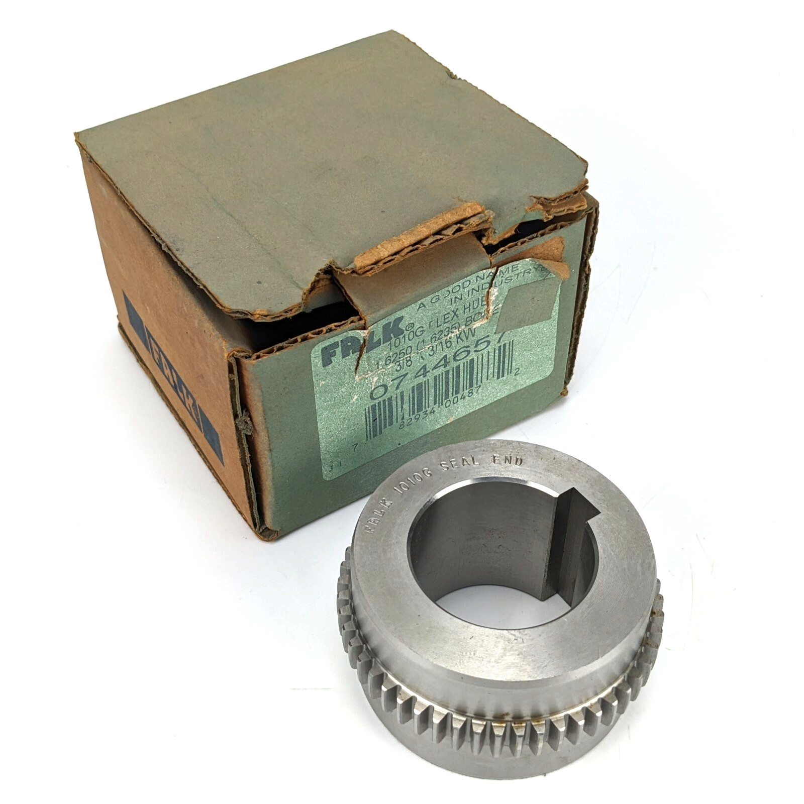 Falk 744657 1010G Flex Hub 1.625″ Bore 3/8 X 3/16 KW – NOS