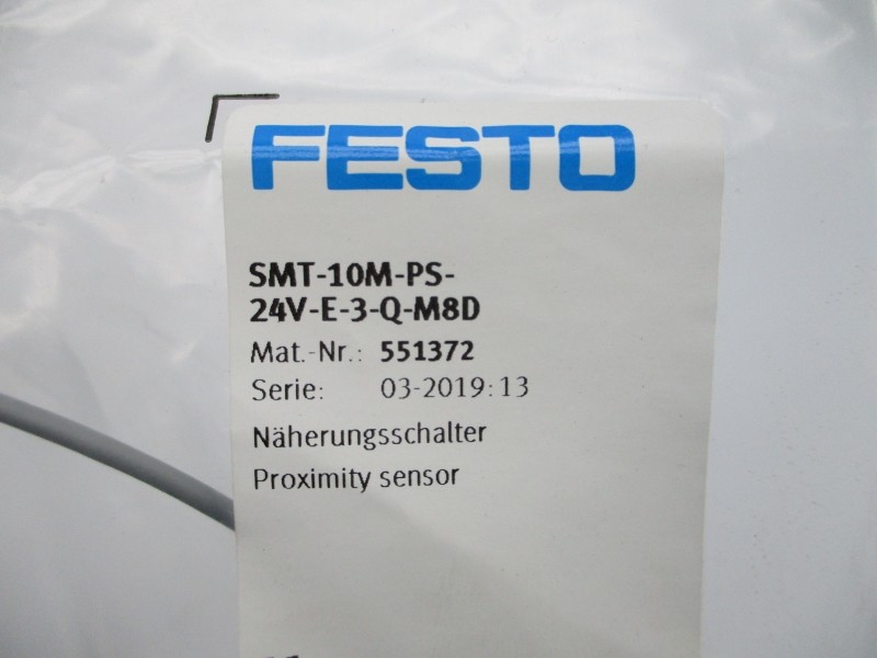 FESTO SMT-10M-PS-24V-E-3-Q-M8D 551372 NSMP