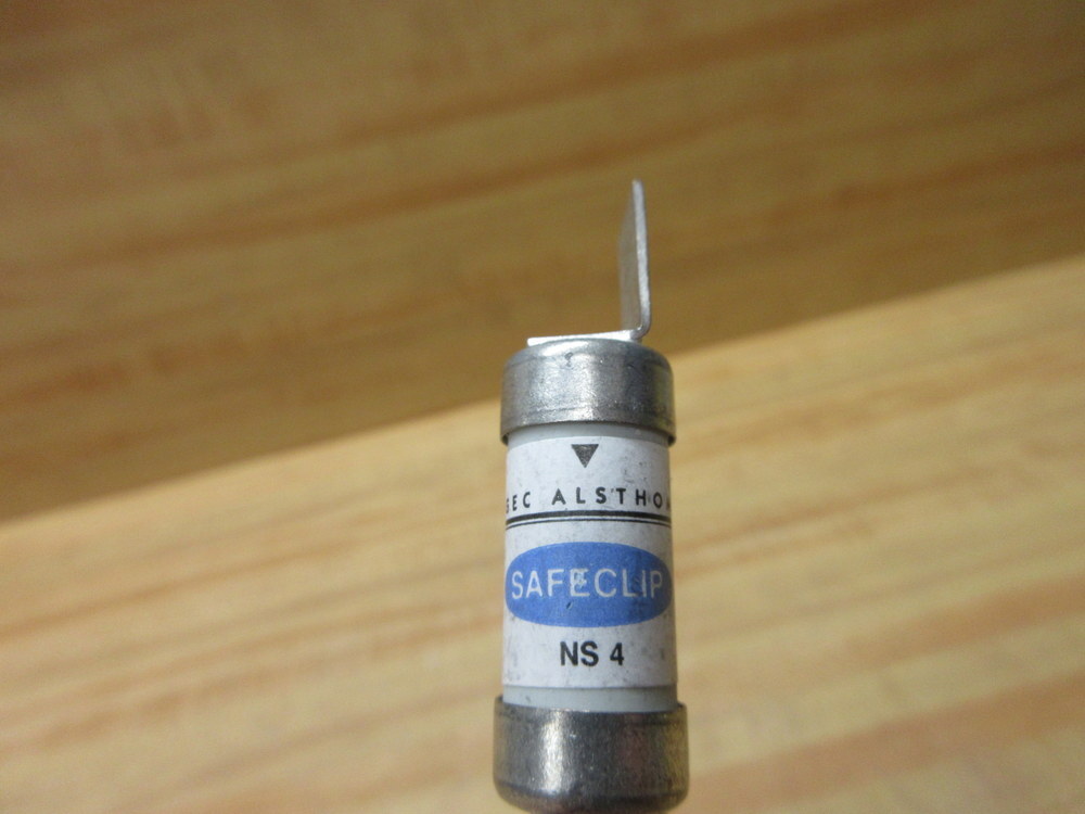 GEC Alsthom NS 4 Amp Safe Clip Fuse BS88-6 1988