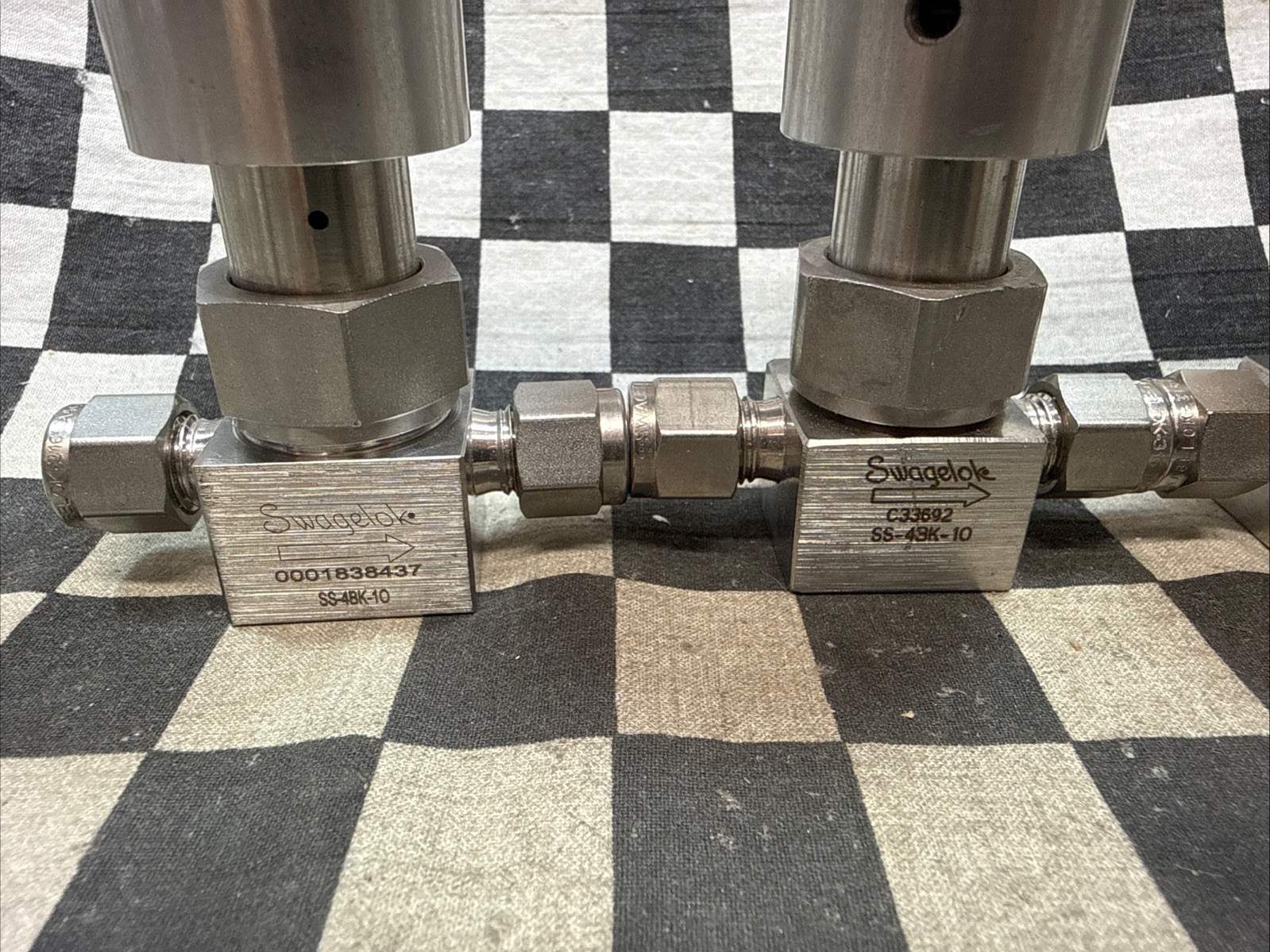 Nupro Bellow Valve 1/4″ Tube, SS-4BK-10, SS4BK10, Shipsameday #ZE21