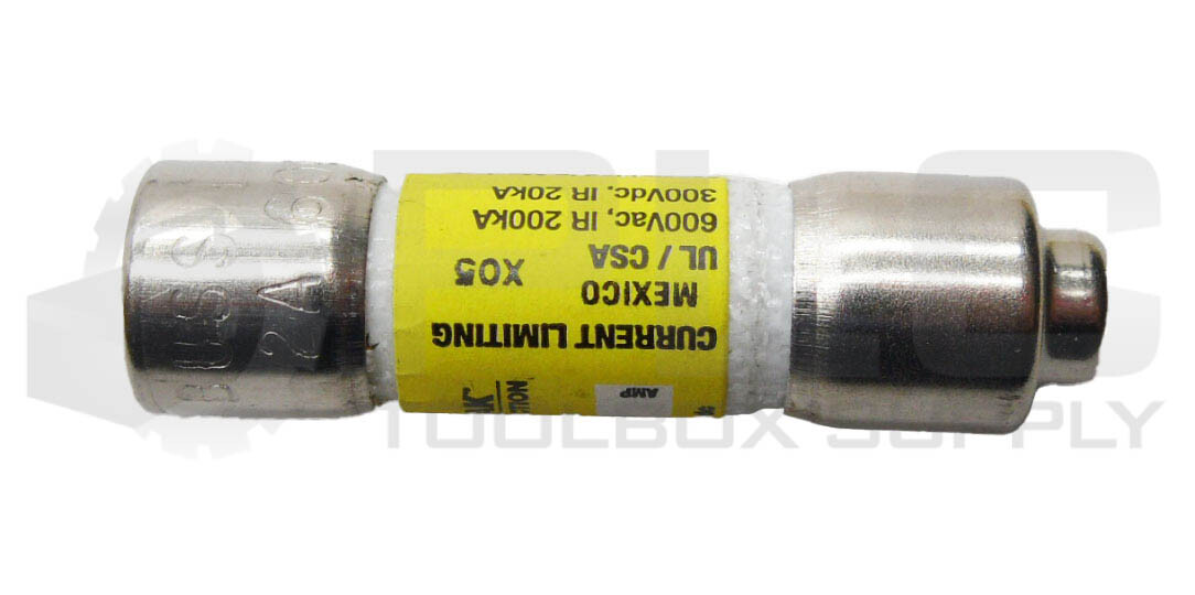 NEW BOX OF 7 BUSSMANN LP-CC-2 LOW PEAK FUSE 2A 600VAC