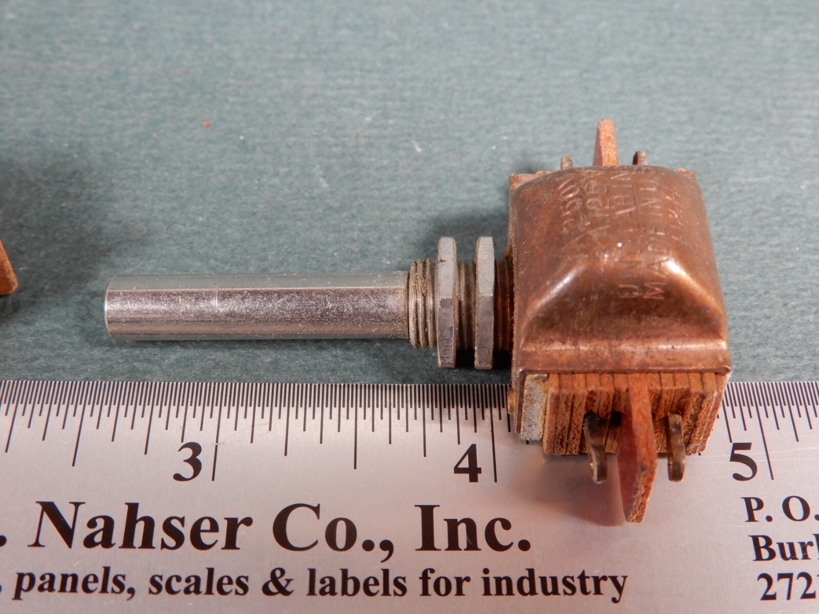 Arrow H&H Beautiful Copper Clad Two Pole NC On Off Switches Qty 2 NOS Vintage