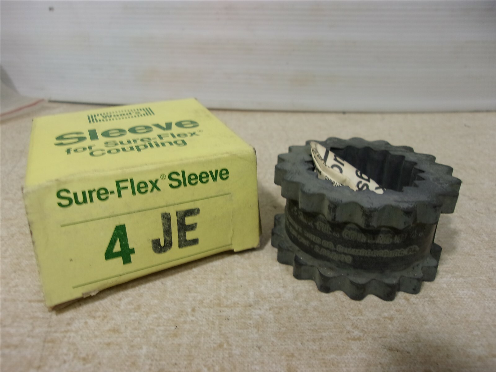 NEW Wood’s 4JE Sure Flex Coupling Sleeve *FREE SHIPPING*