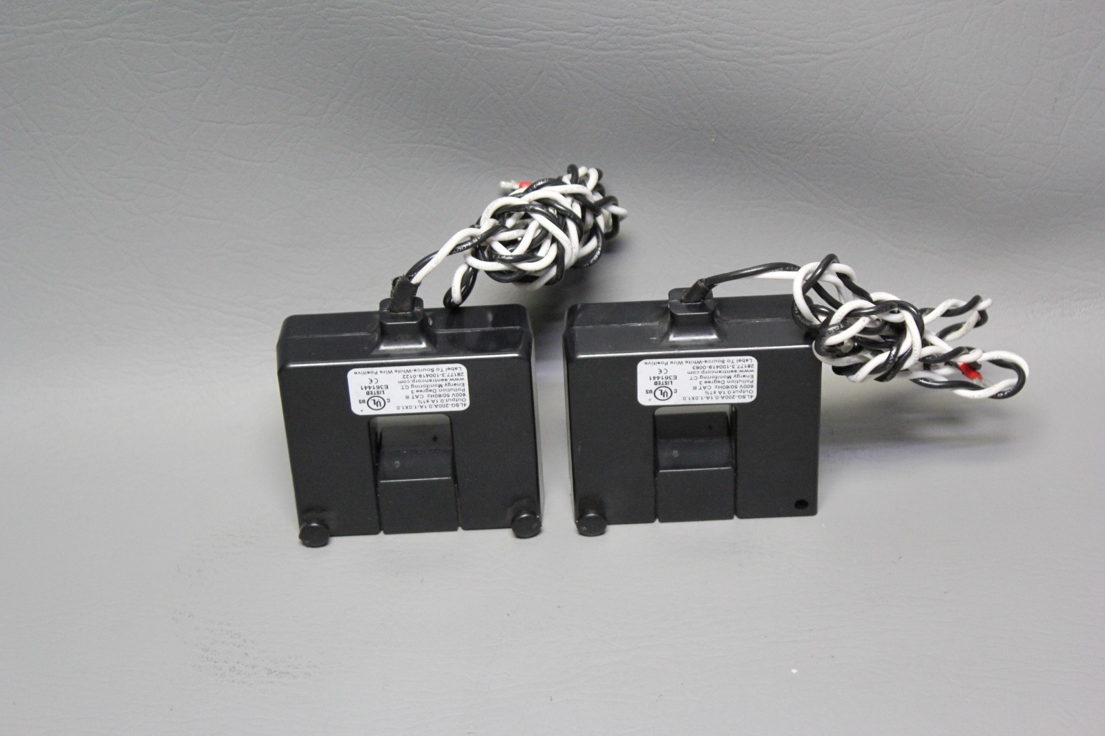 LOT OF 2 UNUSED SENTRAN CURRENT TRANSDUCERS 4LSG-200A:.01A-1.0X1.0