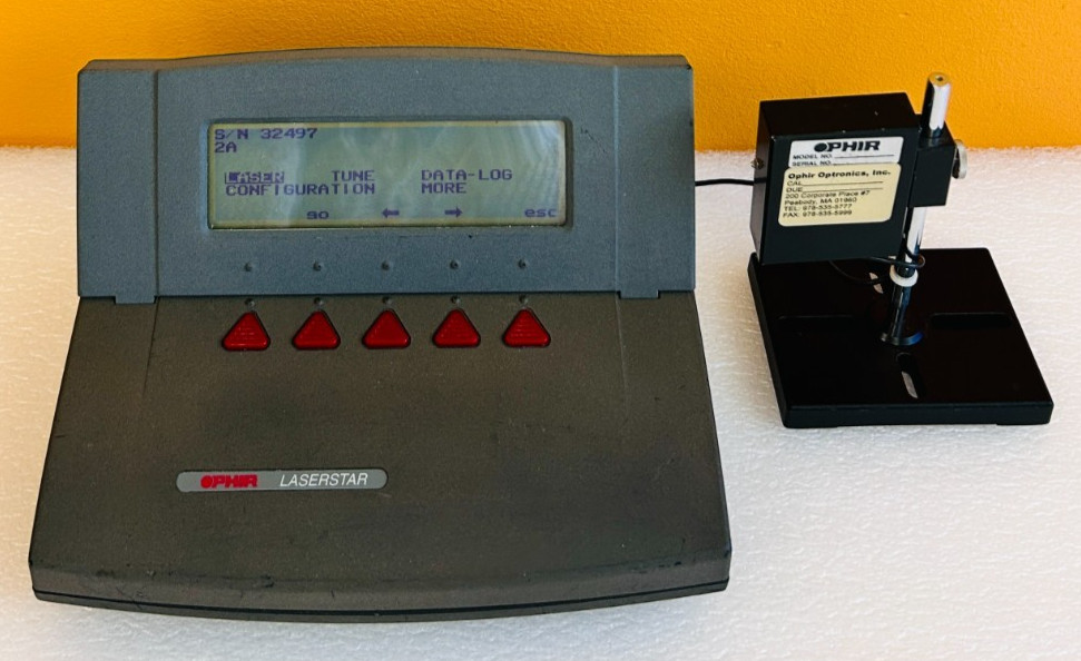 Ophir LaserStar (7Z01600) Laser Power-Energy Meter + 2A Sensor + DB15. Tested!