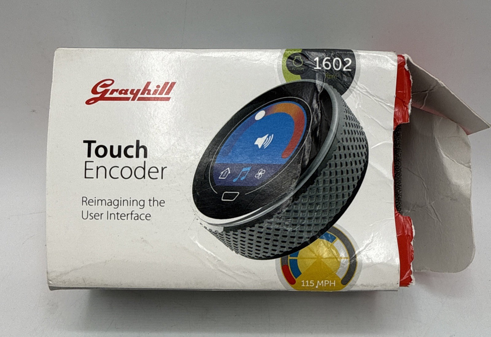 Grayhill TE-M32M1-A11U Touch Encoder – 32 position – 2.2 Diameter – Knurled …