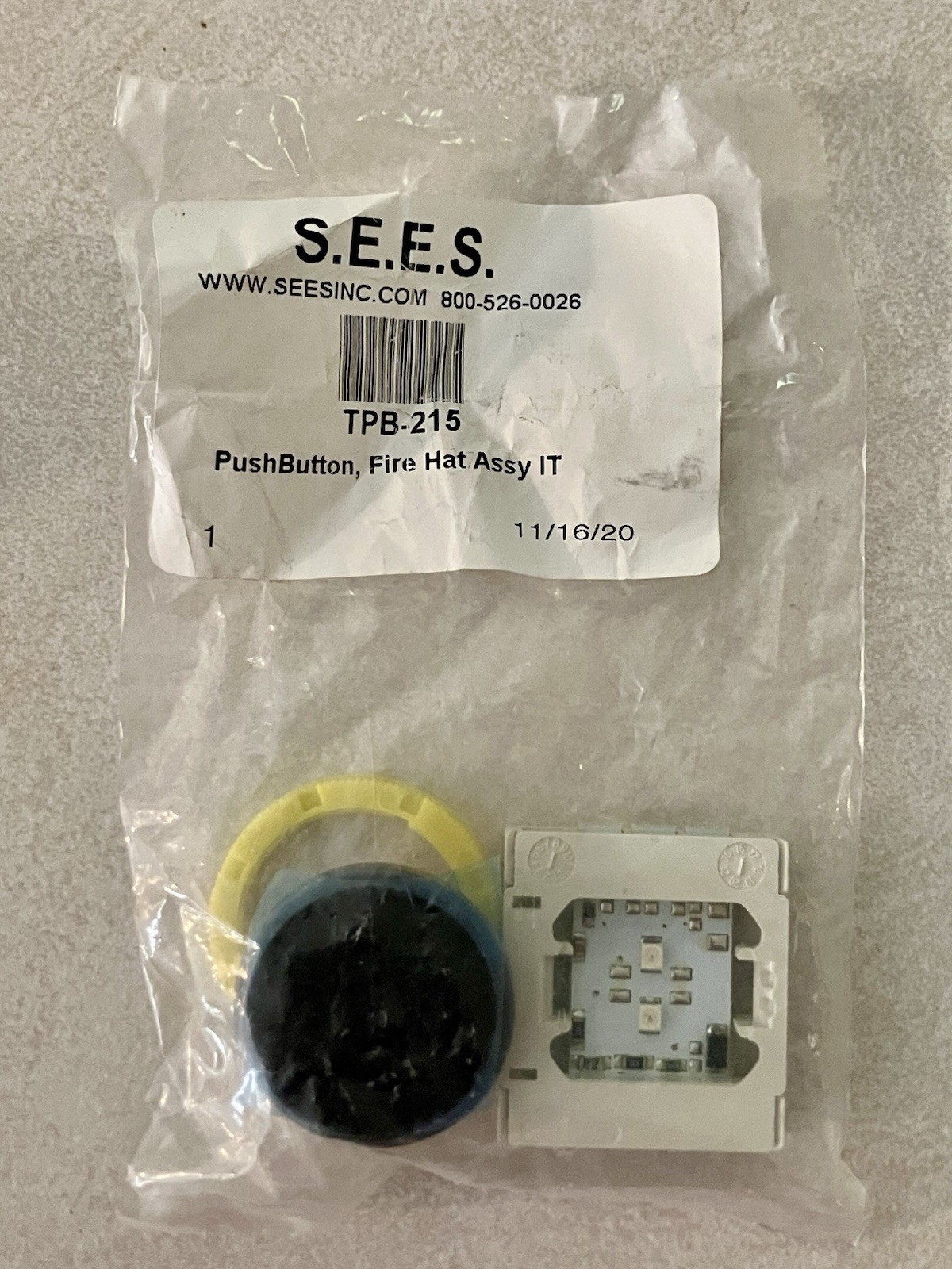 Fire Hat Module SEES TPB-215 DMG 18089448.SRED Thyssenkrupp Elevator