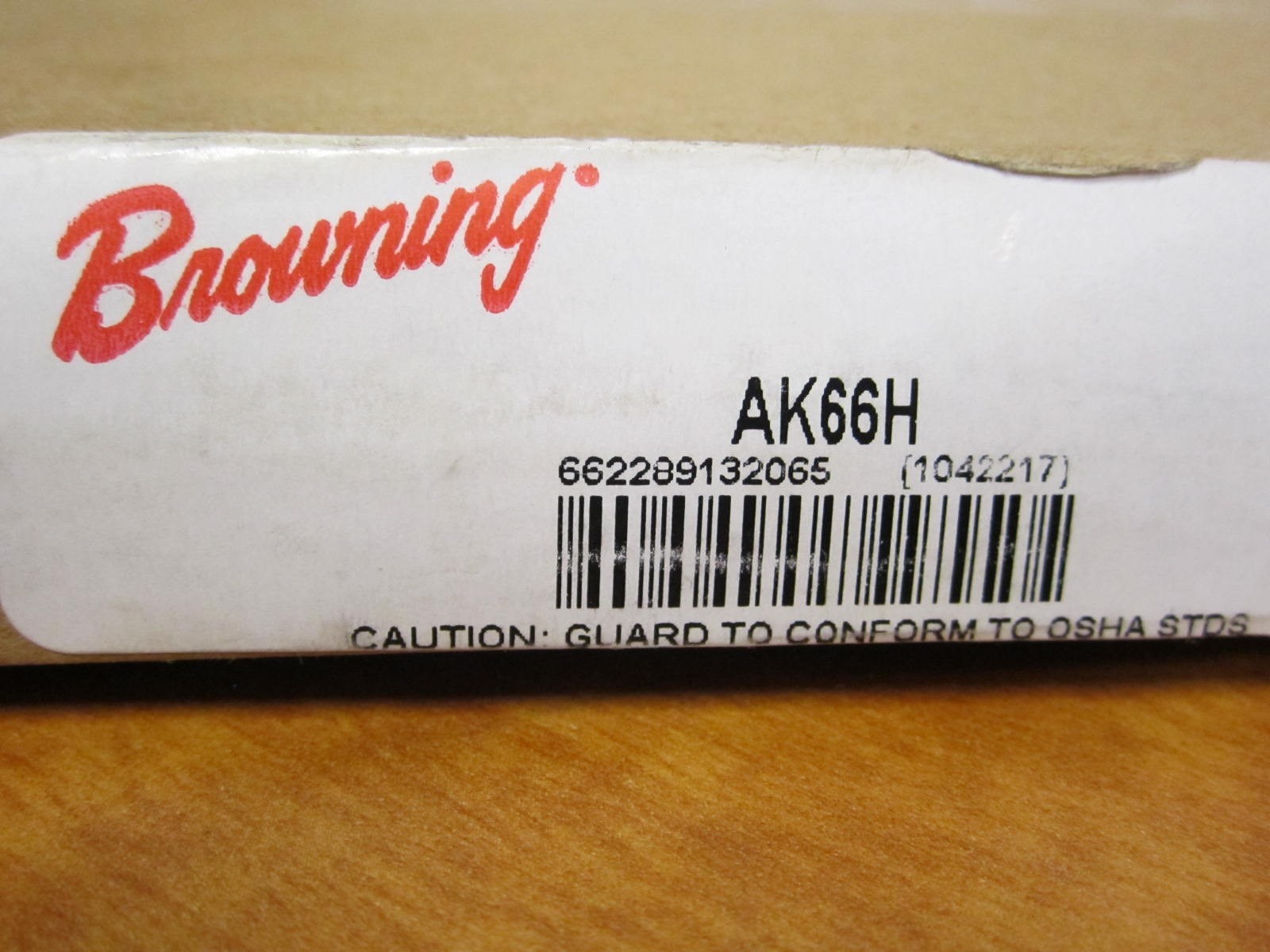 Browning AK66H Split Taper H Bushed Bore V-Belt Sheave Pulley 6.45″ Cast Iron