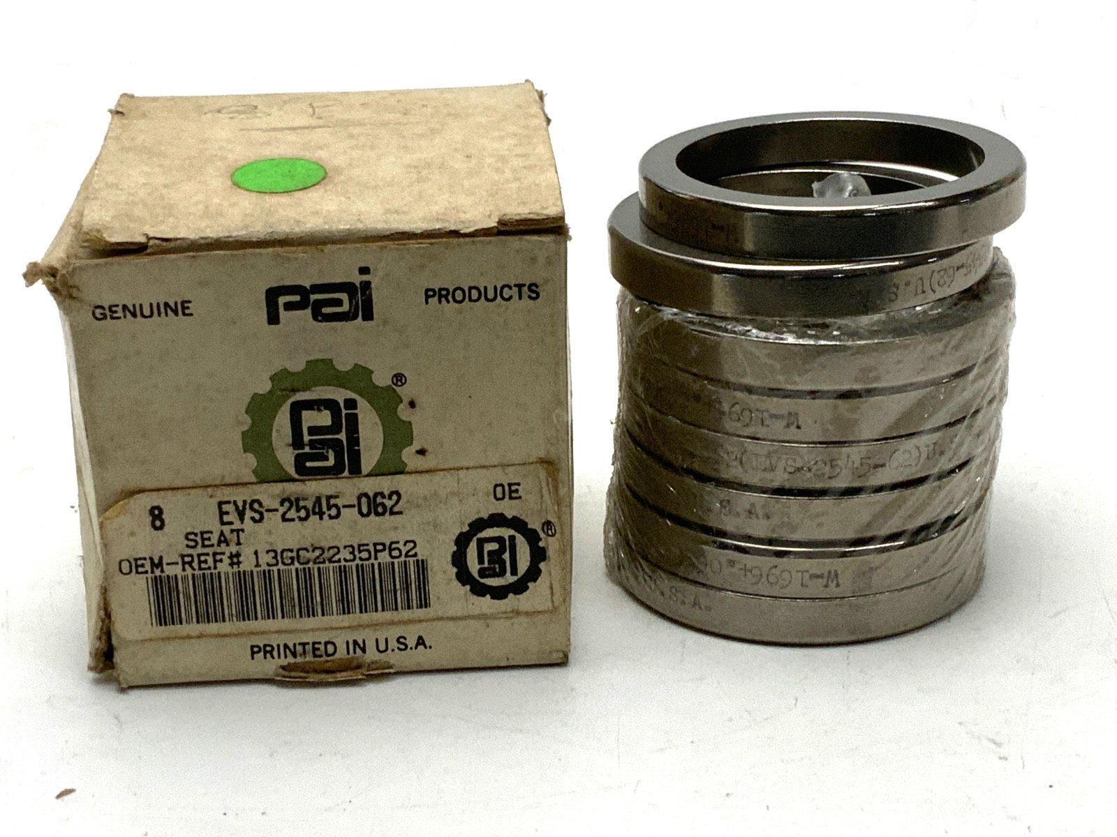 NEW PAI GENUINE PARTS EVS-2545-062 BOX OF 8 SEAT 13GC2235P62