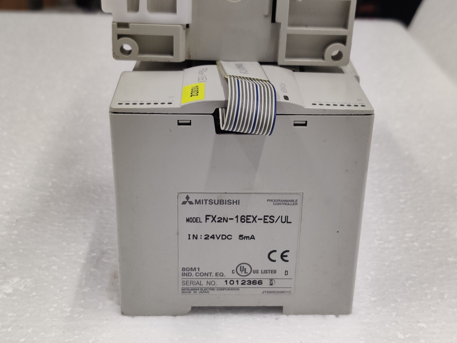 Mitsubishi Melsec FX3U-32MR/ES PLC Set FX2N-16EX, FX2N-4AD, 8EYR, 8EYT-ESS