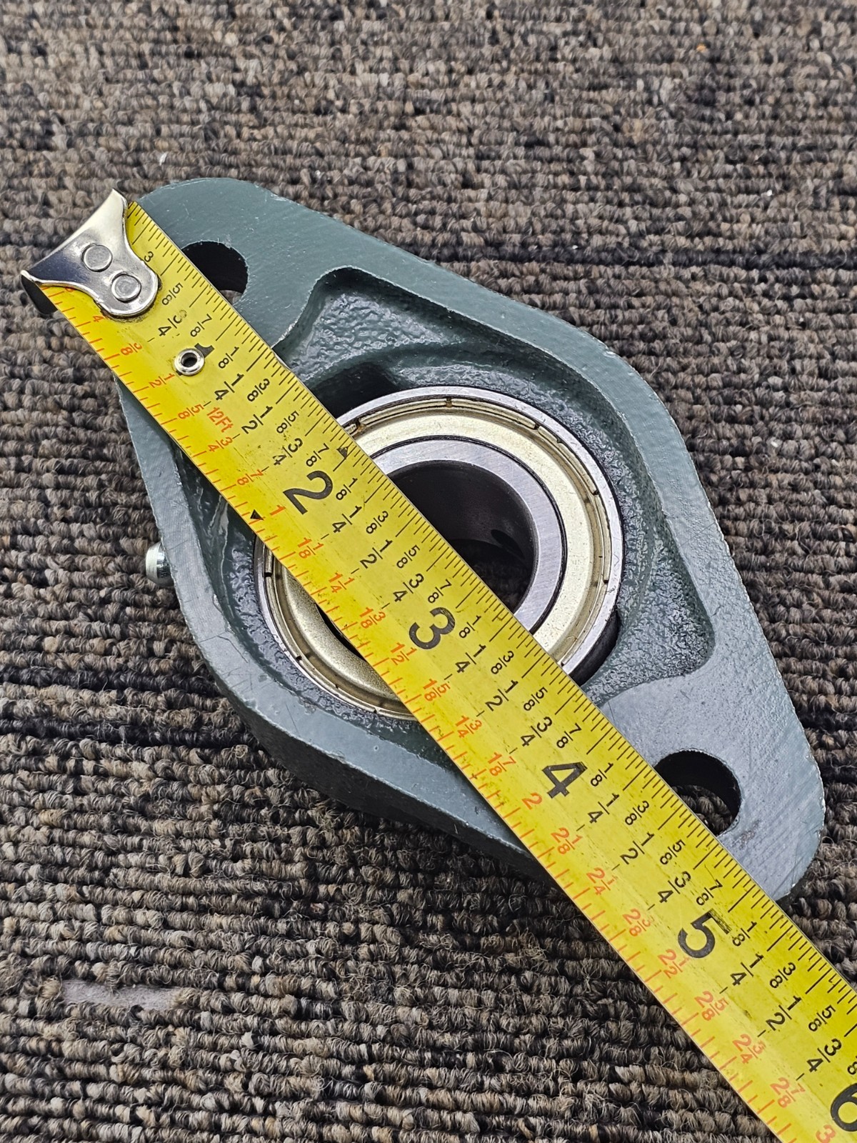 SB205-16 FL205: Flange Mount Bearing, 2 Bolt Flange, Screw Locking
