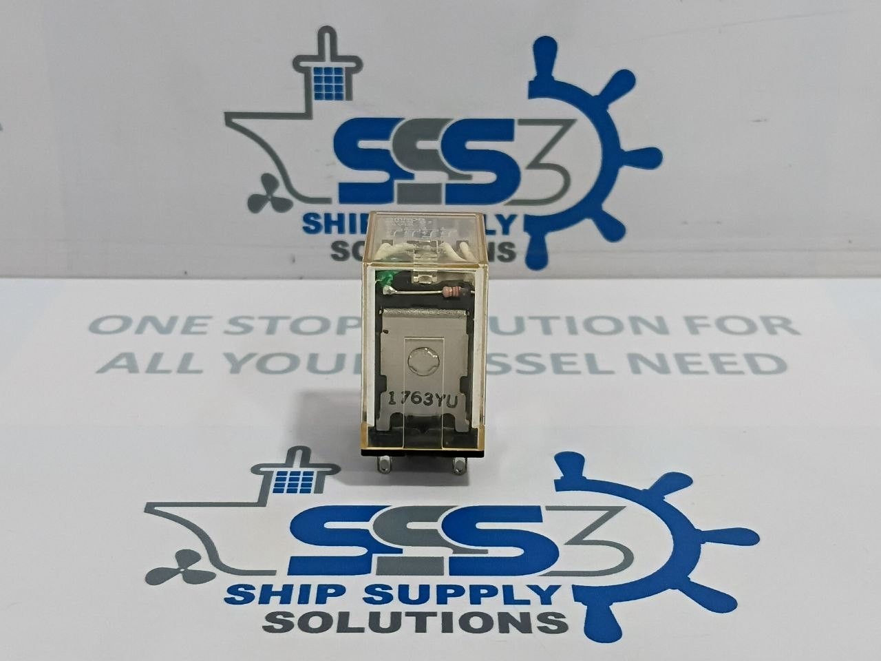 Omron MY4N-D2 Auxiliary Relay Coil Volt. 24VDC, 5A 240VAC 5A 28VDC (Unused New)